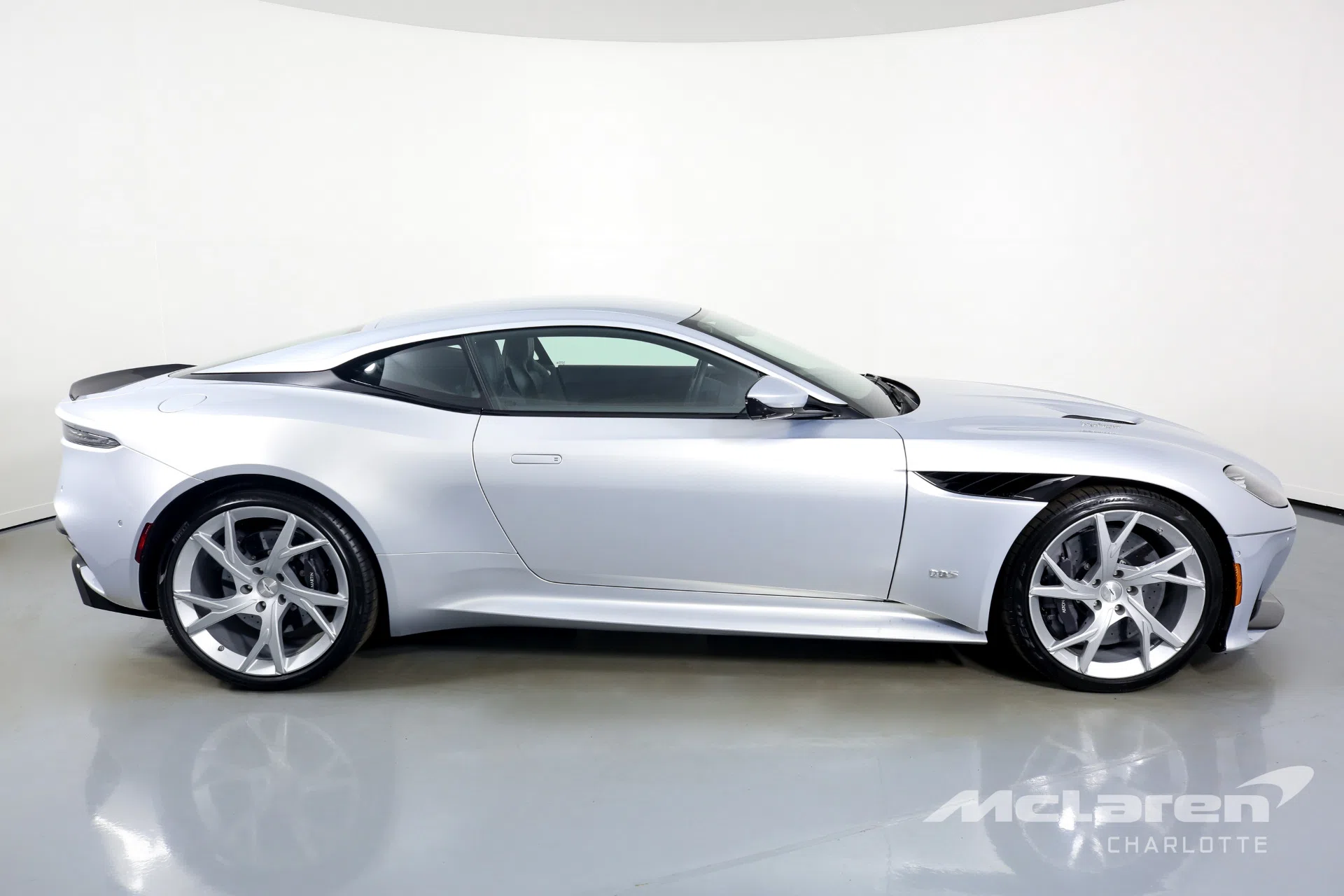 2019 Aston Martin DBS Superleggera for sale, exterior, Lightning Silver