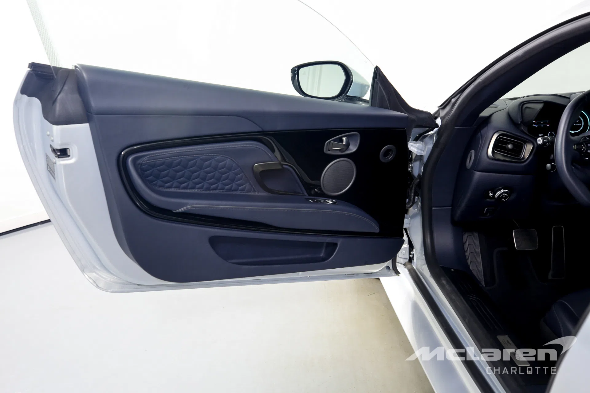 2019 Aston Martin DBS Superleggera interior, door panel, Dark Knight