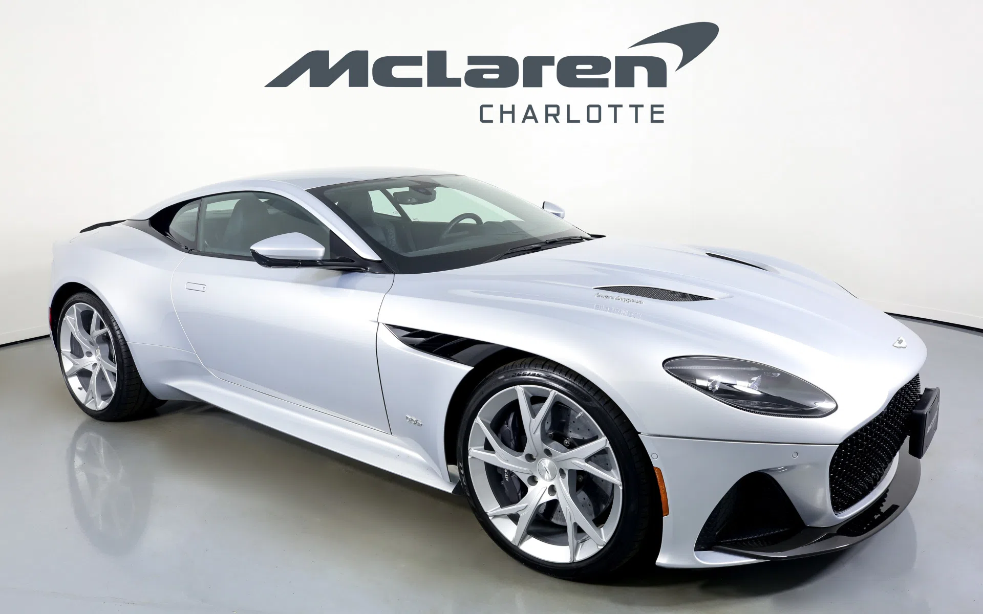 2019 Aston Martin DBS Superleggera for sale, exterior, Lightning Silver