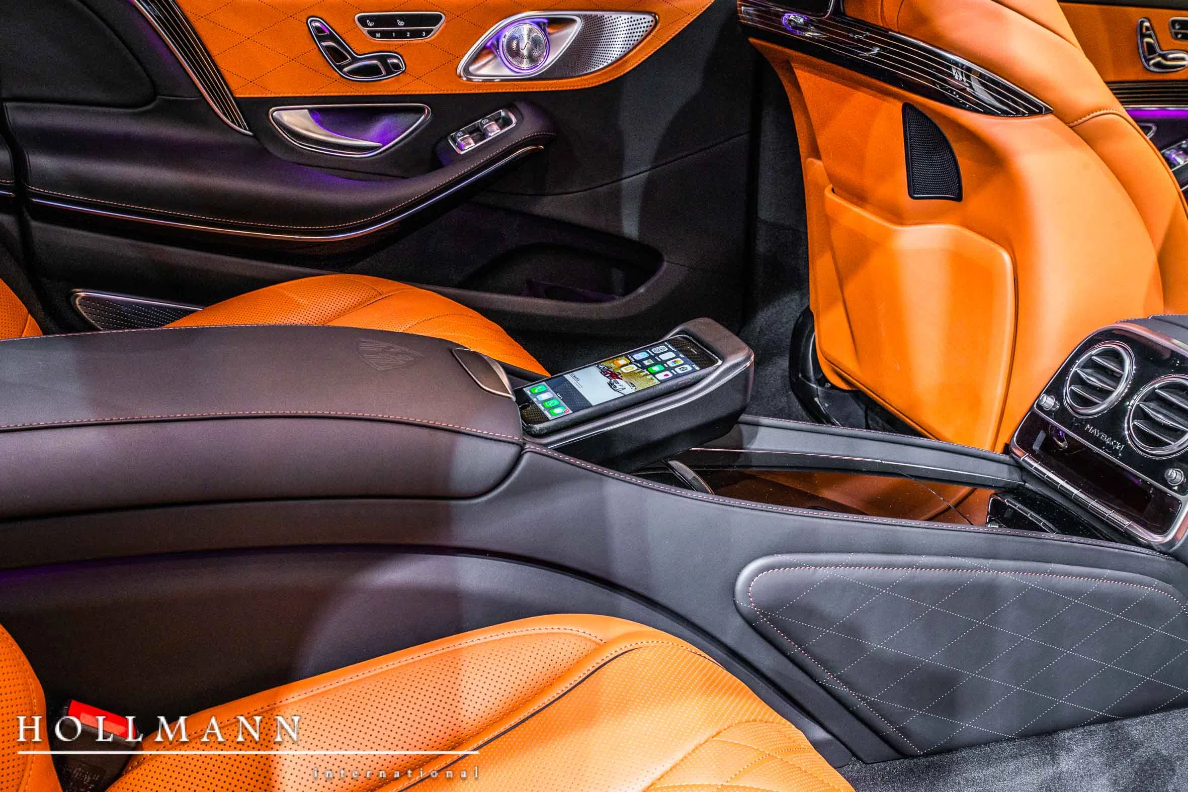 2018 Maybach S 560 L 4M Mercedes-Benz interior, Leder Exclusiv - Braun