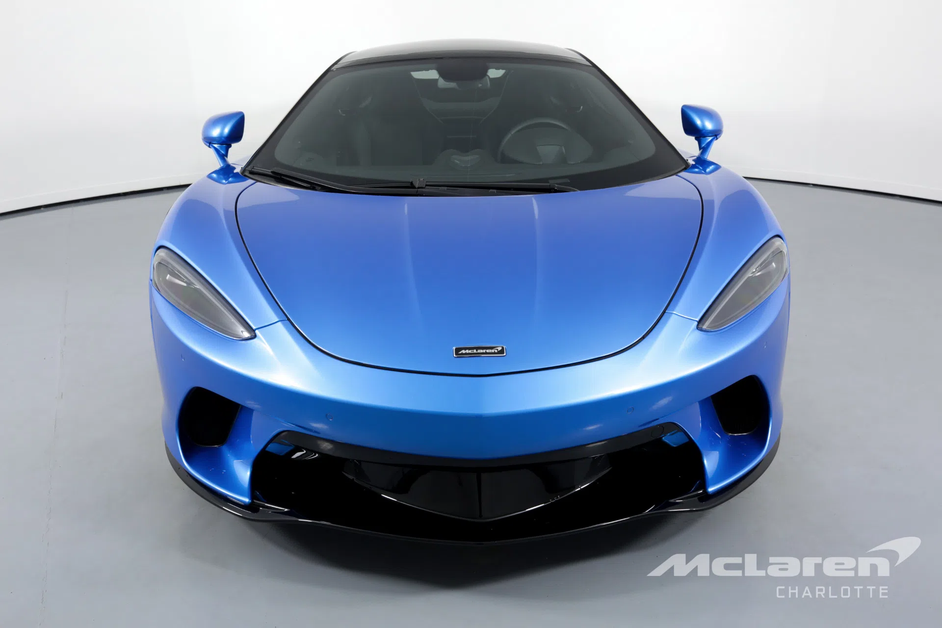 2020 Mclaren GT for sale, front three-quarter view, MSO Ludus Blue