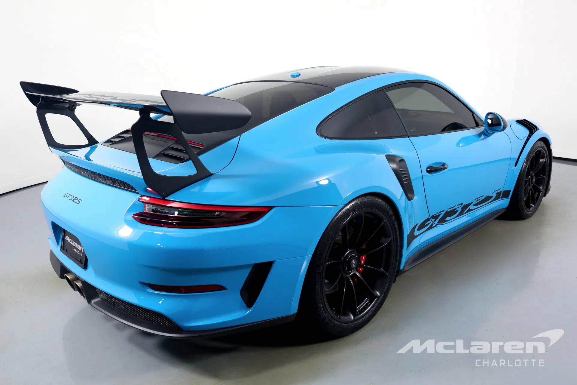 2019 Porsche 911 GT3 RS for sale, exterior, Miami Blue Metallic