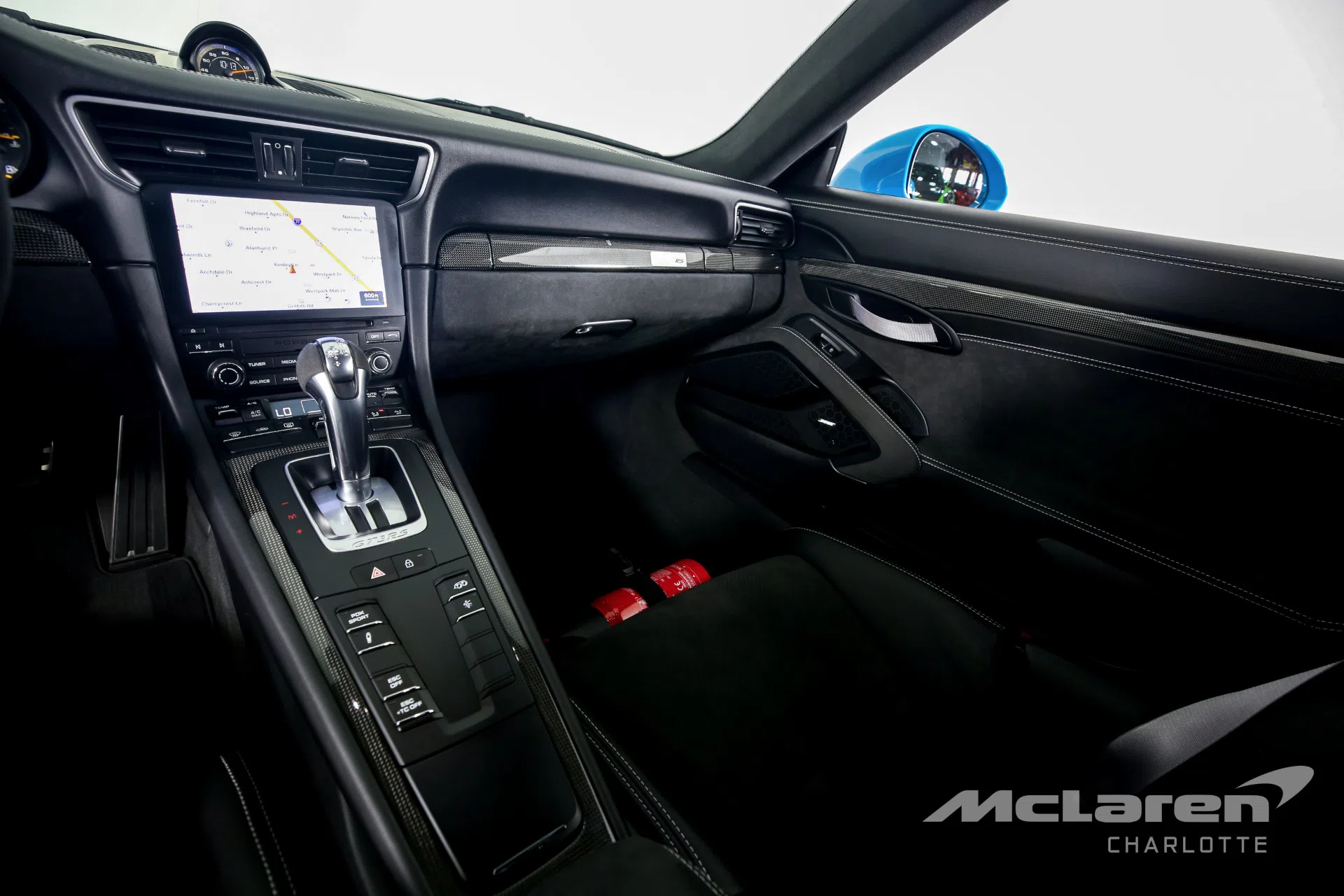 2019 Porsche 911 GT3 RS interior, Black