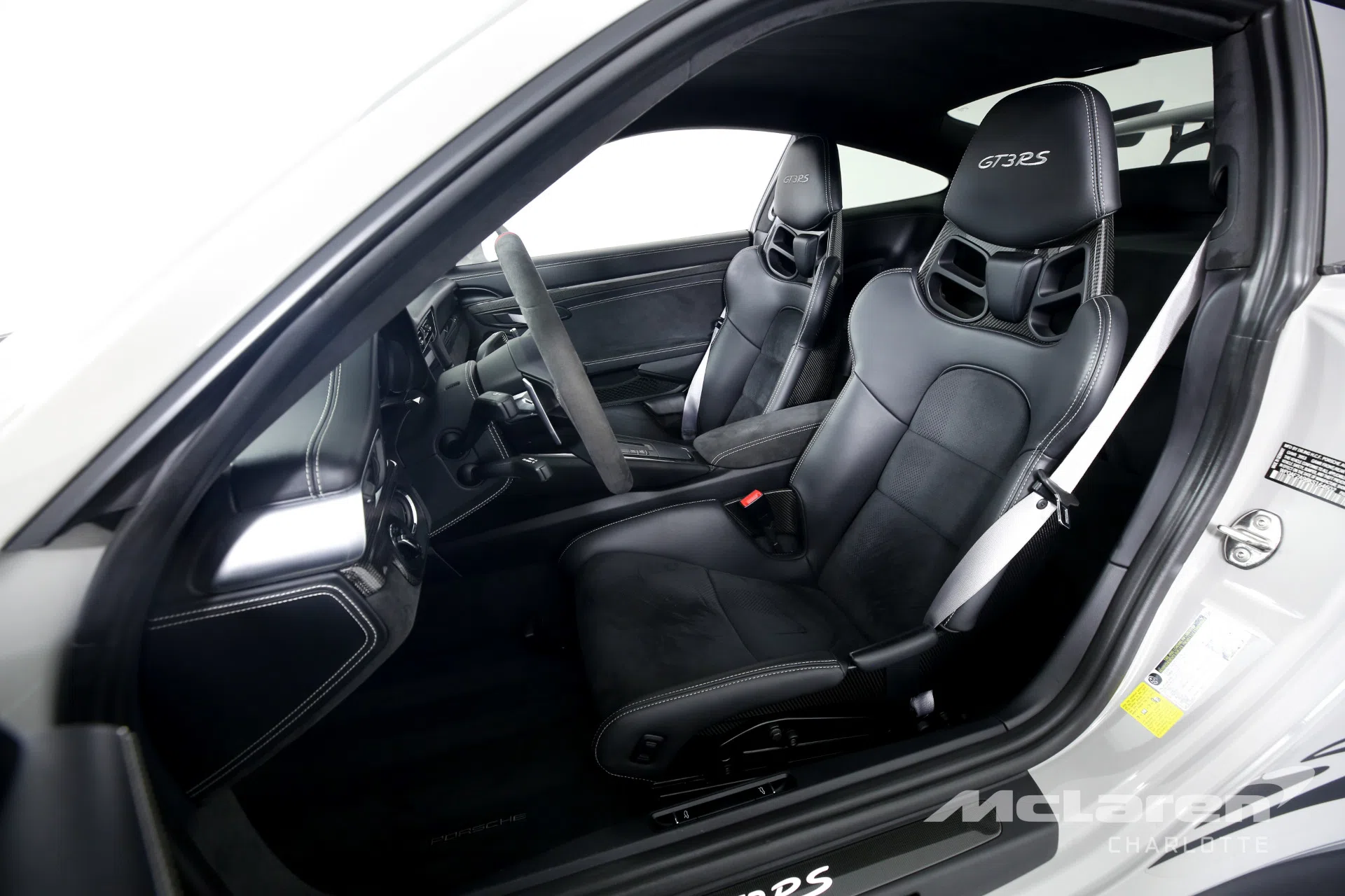 2019 Porsche 911 GT3 RS interior, seats, Black