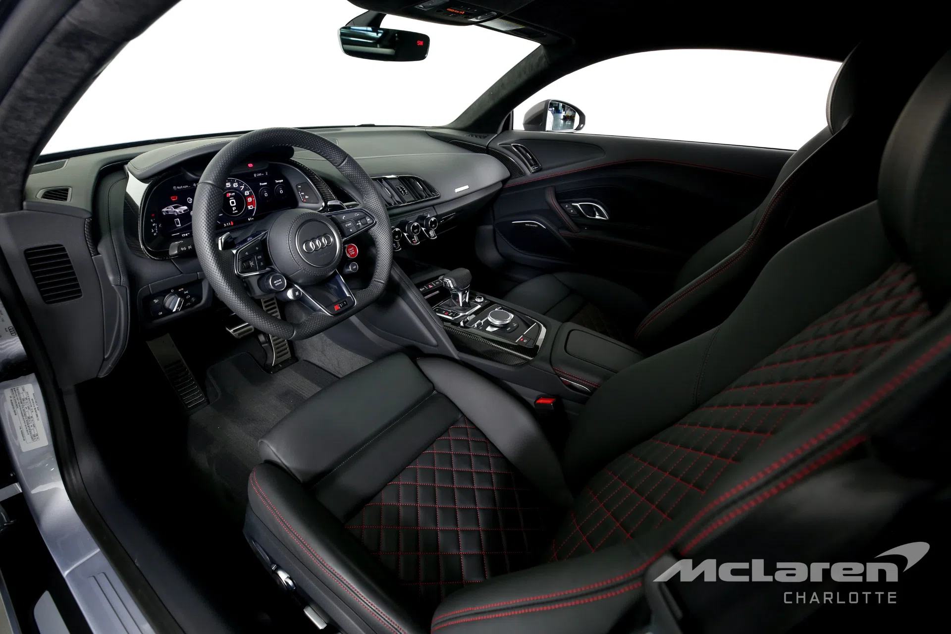 2020 Audi R8 5.2 Quattro V10 Performance interior, Black
