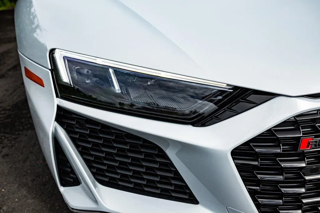 2020 Audi R8 5.2 2D Convertible for sale, exterior, Suzuka Gray Metallic