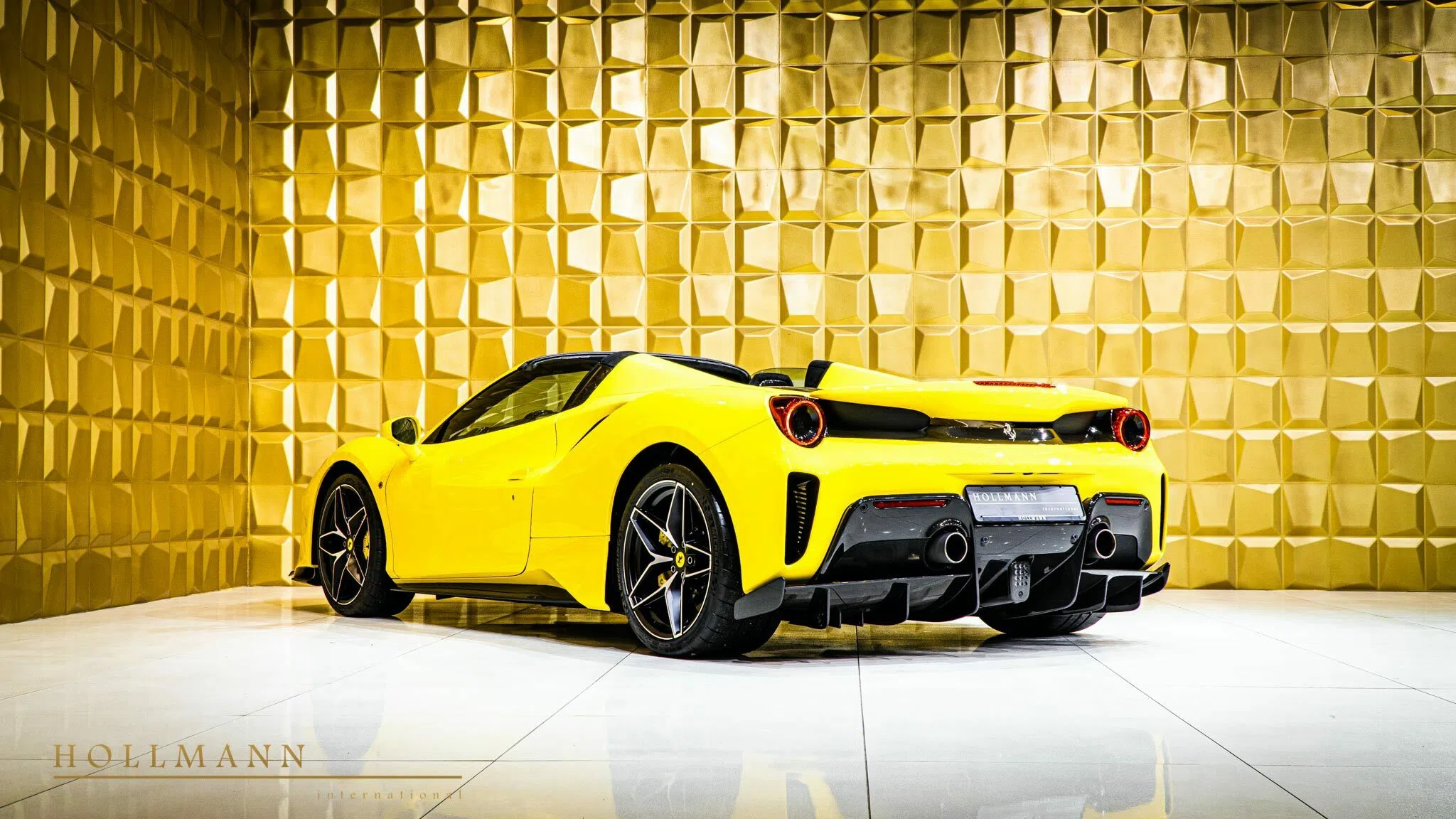 2020 Ferrari 488 Pista Spider for sale, exterior, Giallo Triplo Strato