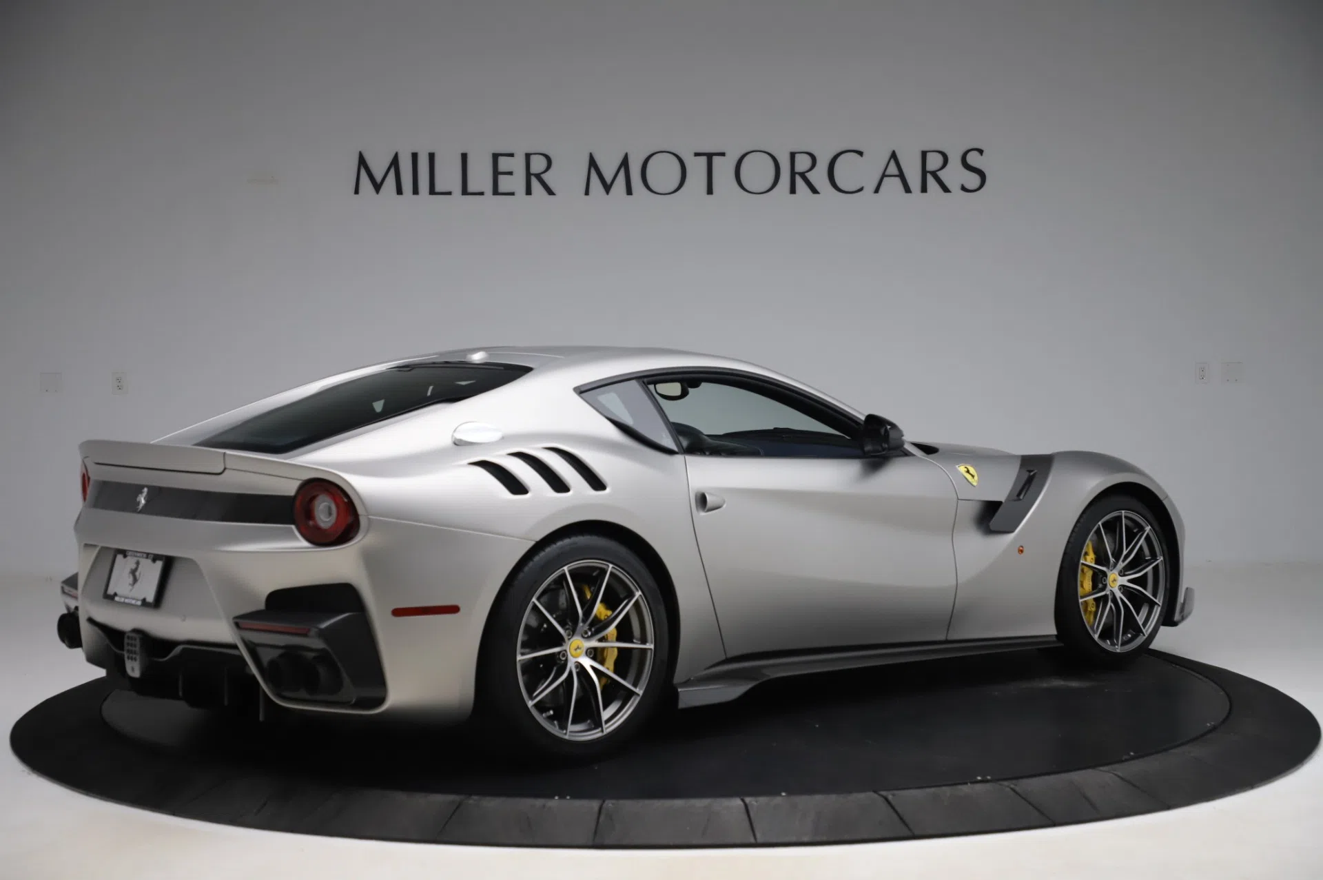 2016 Ferrari F12 TDF, side profile, BLU SCURO