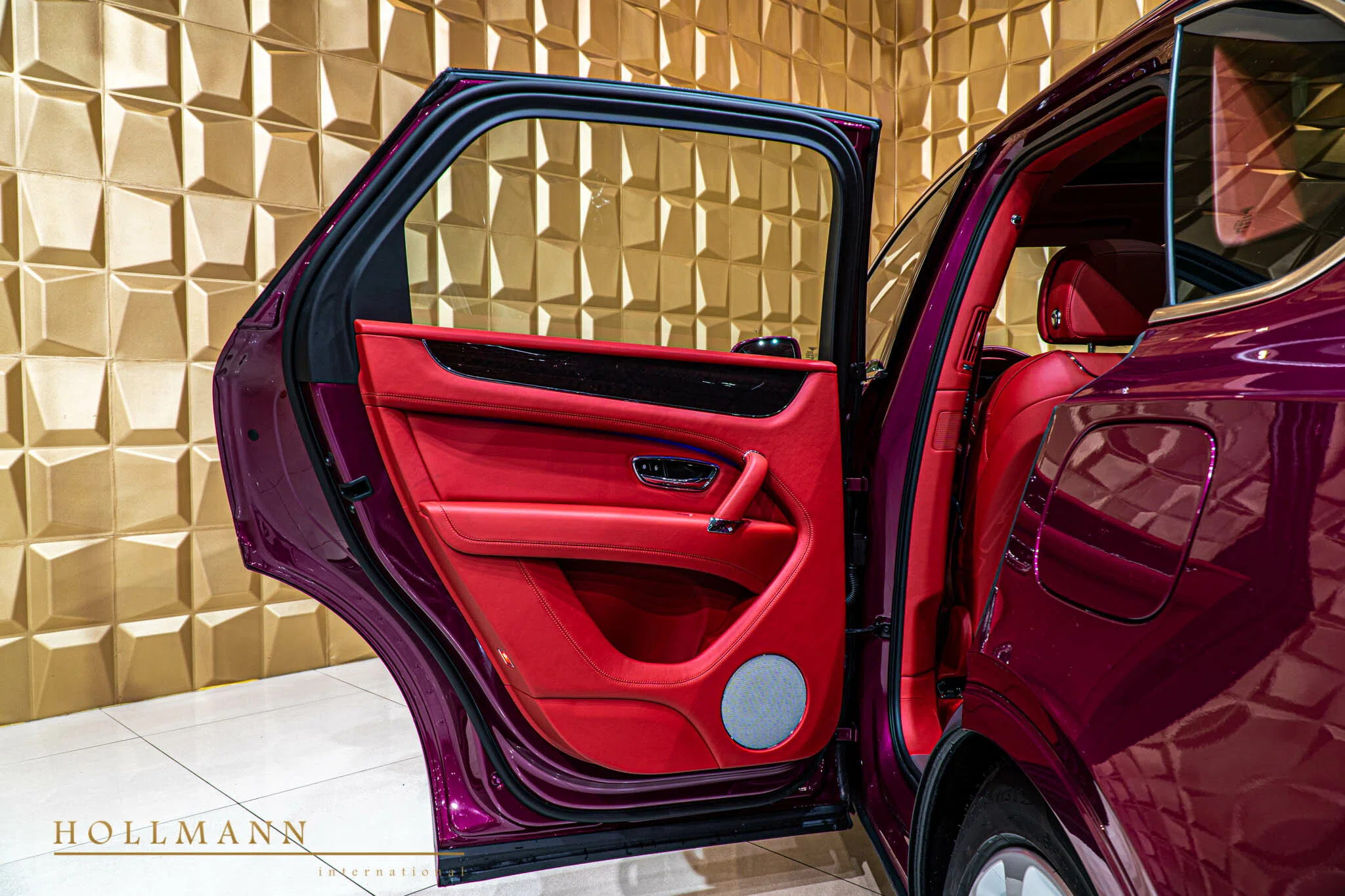 2020 Bentley Bentayga Hybrid interior, door panel, Hotspur