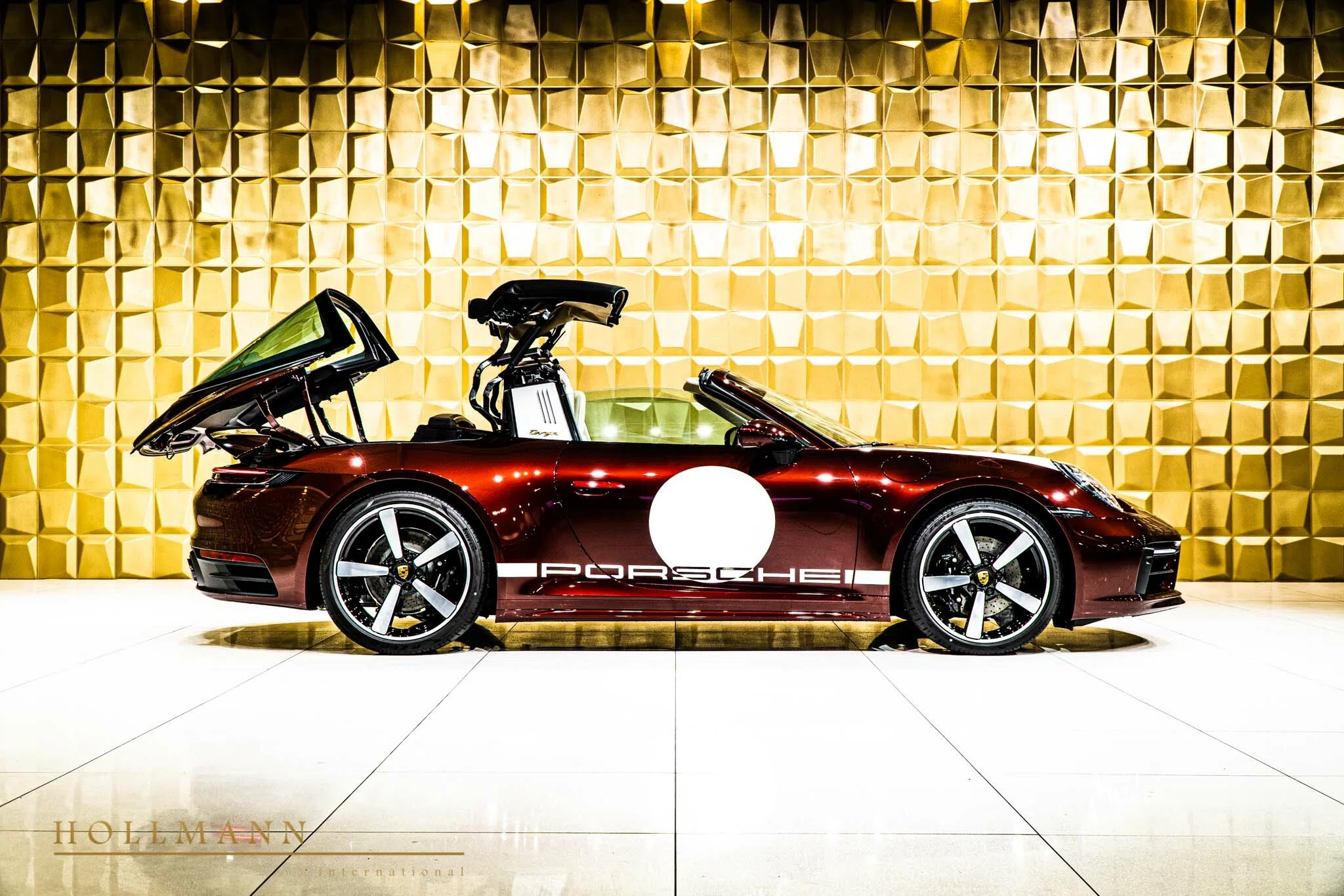 2020 Porsche 911 Targa 4S Heritage Design Edition for sale, exterior, Cherrymetallic