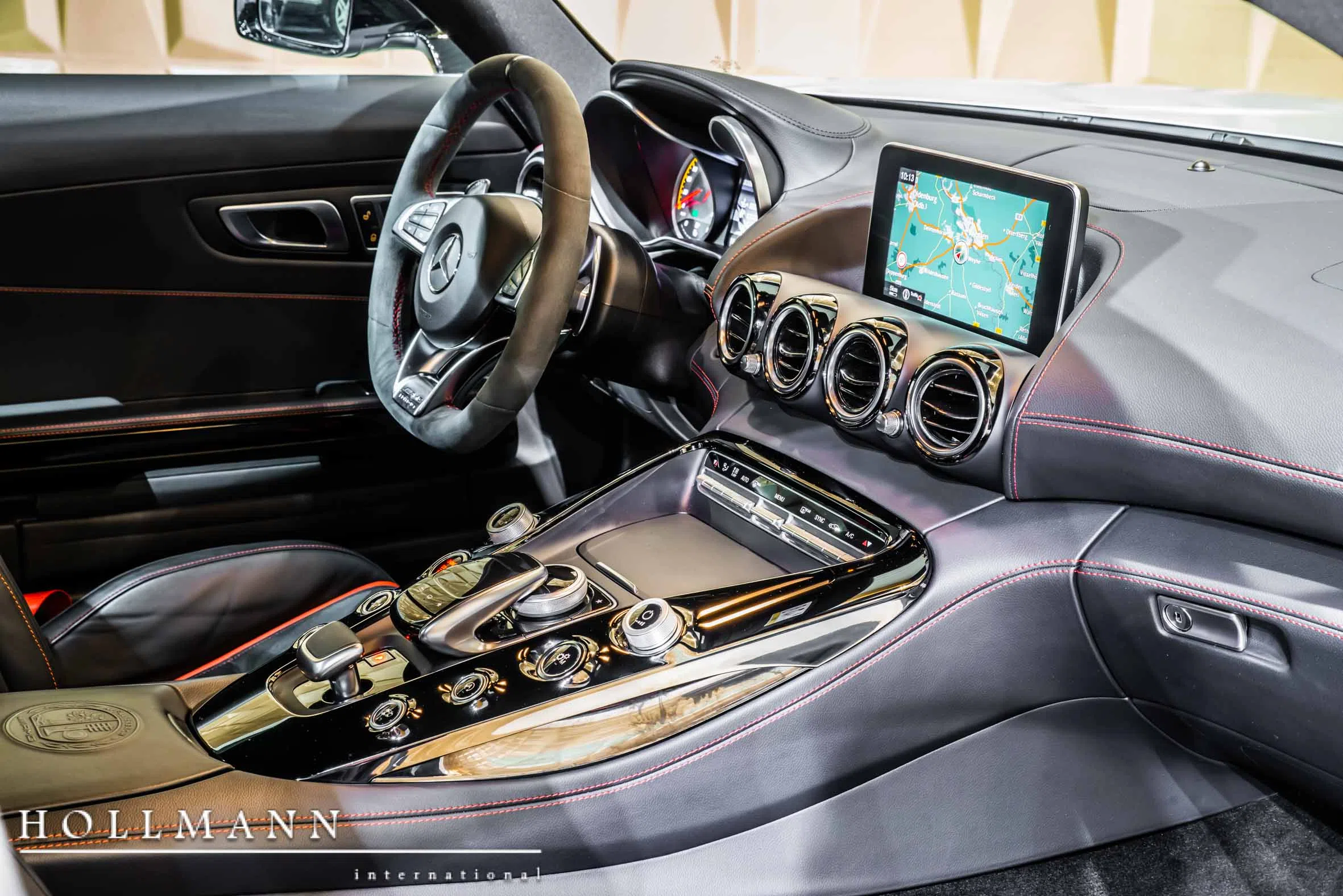Mercedes-Benz AMG GT S interior, dashboard, Black/Anthracite