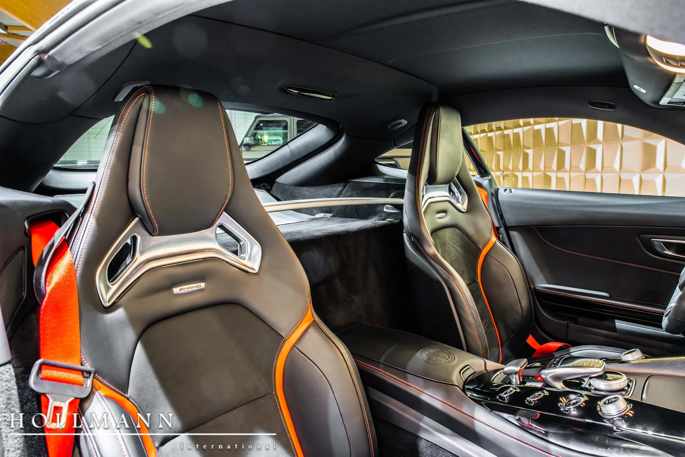 Mercedes-Benz AMG GT S interior, seats, Black/Anthracite