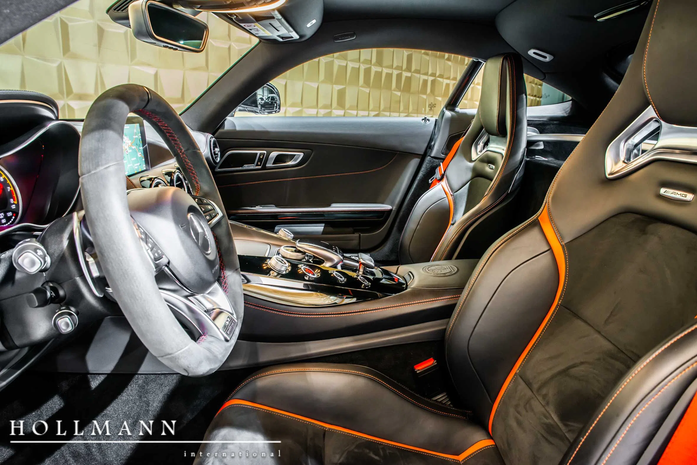 Mercedes-Benz AMG GT S interior, seats, Black/Anthracite