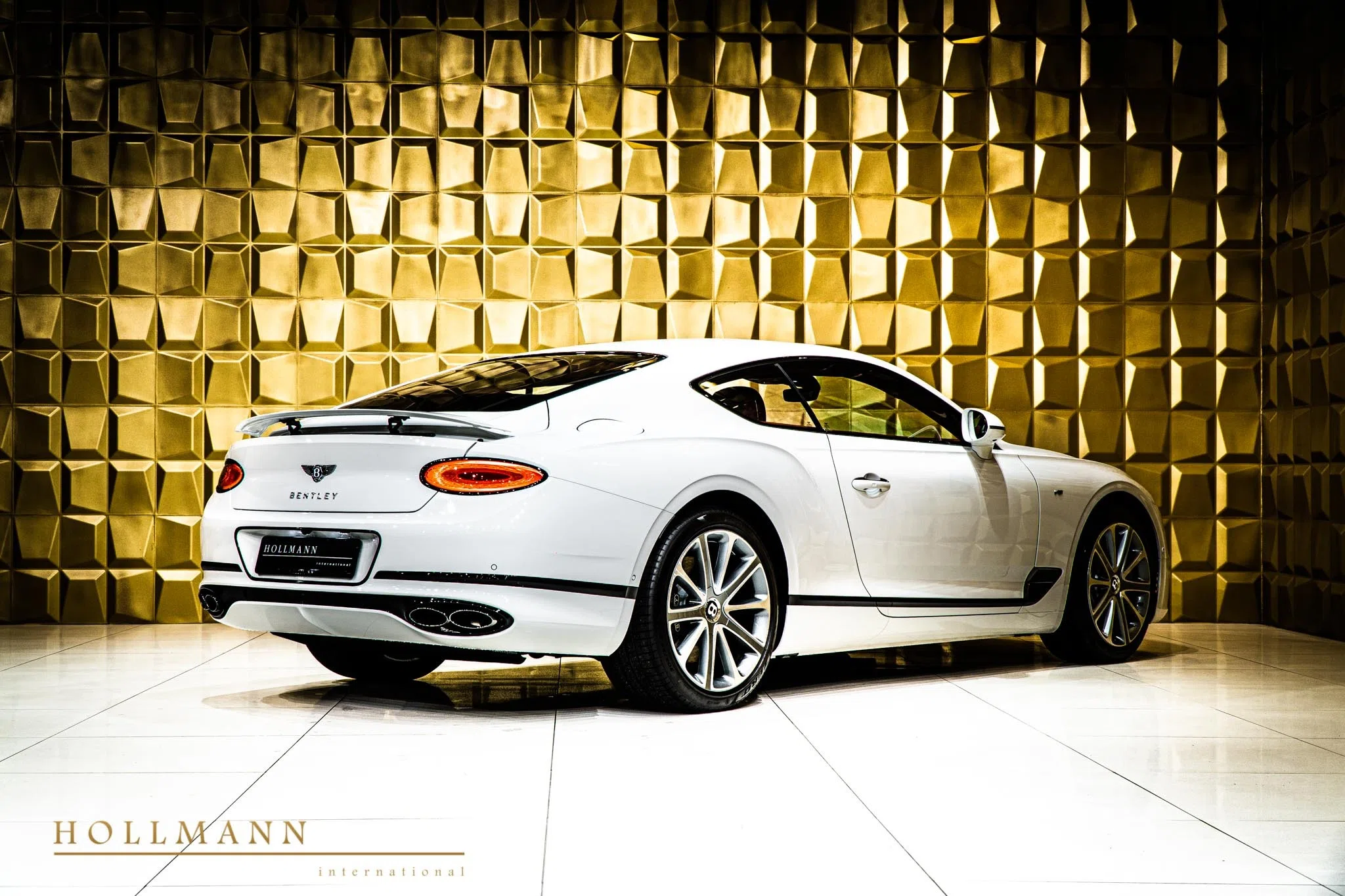 2020 Bentley Continental GT V8 for sale, exterior, Glacier white