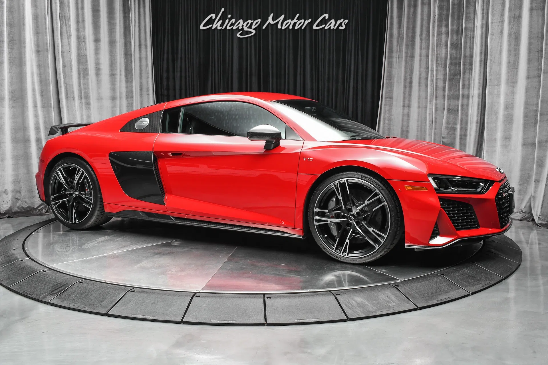 2020 Audi R8 5.2L Quattro V10 Performance Coupe for sale, exterior, Tango Red Metallic