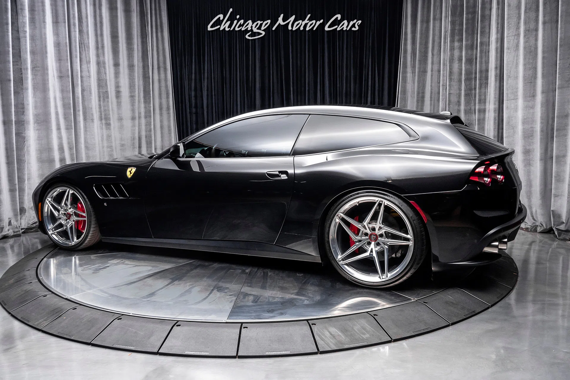 2018 Ferrari GTC4Lusso T Hatchback for sale, exterior, Nero Daytona Metallic