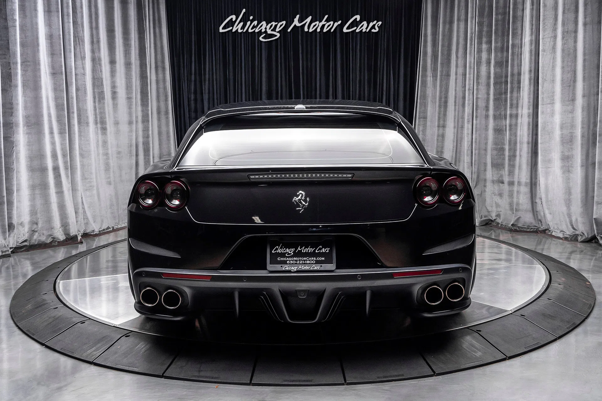 2018 Ferrari GTC4Lusso T Hatchback for sale, exterior, Nero Daytona Metallic