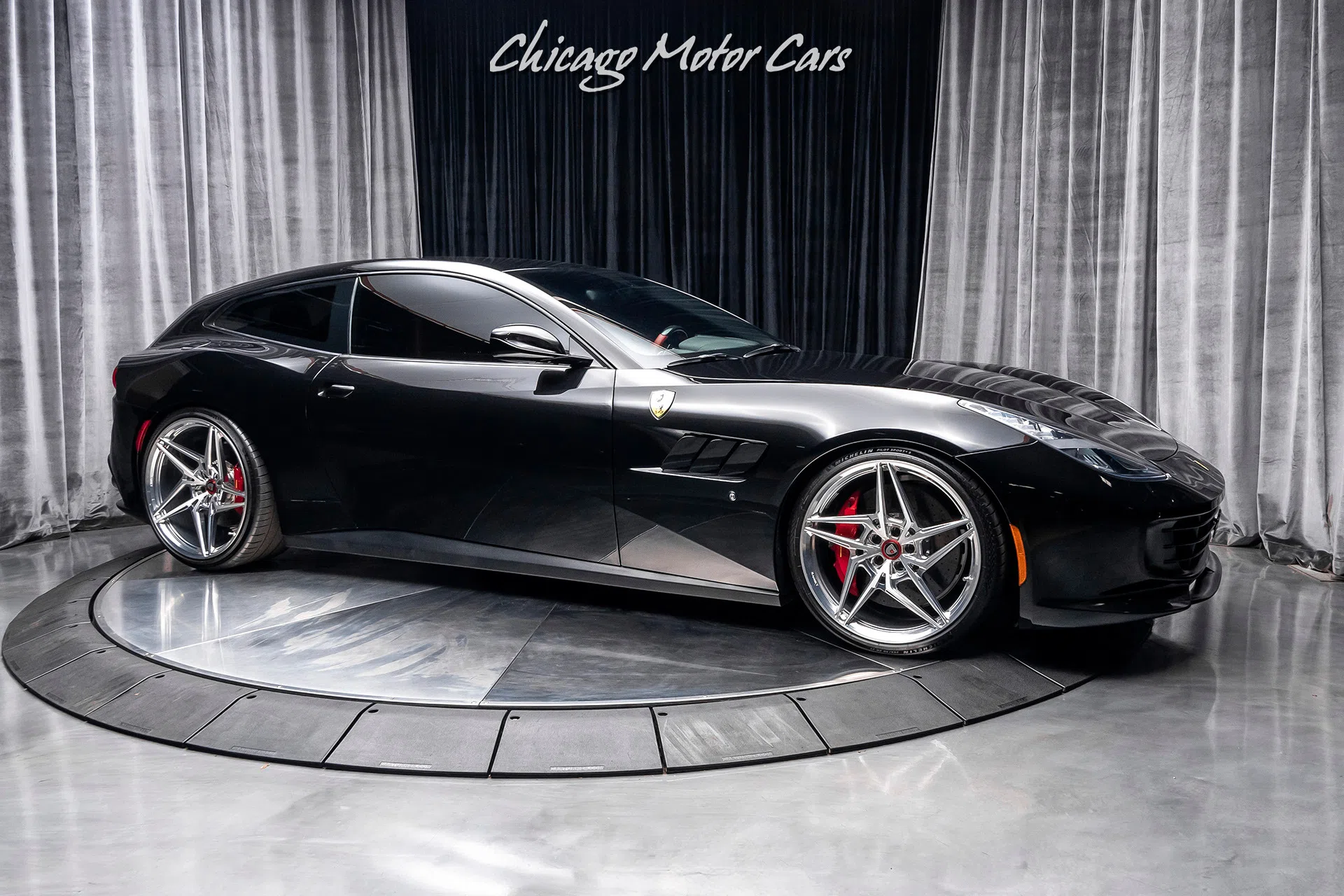 2018 Ferrari GTC4Lusso T Hatchback for sale, exterior, Nero Daytona Metallic