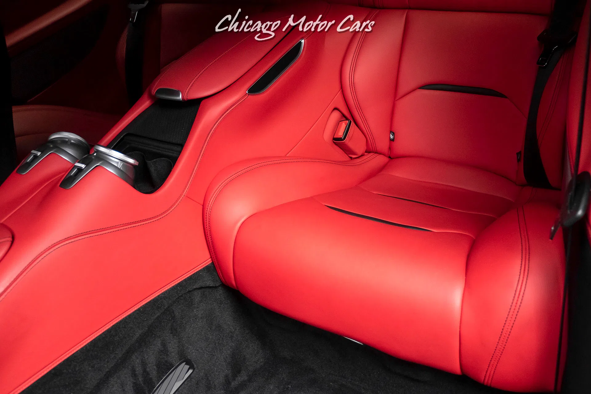 2018 Ferrari GTC4Lusso T Hatchback interior, Rosso Ferrari