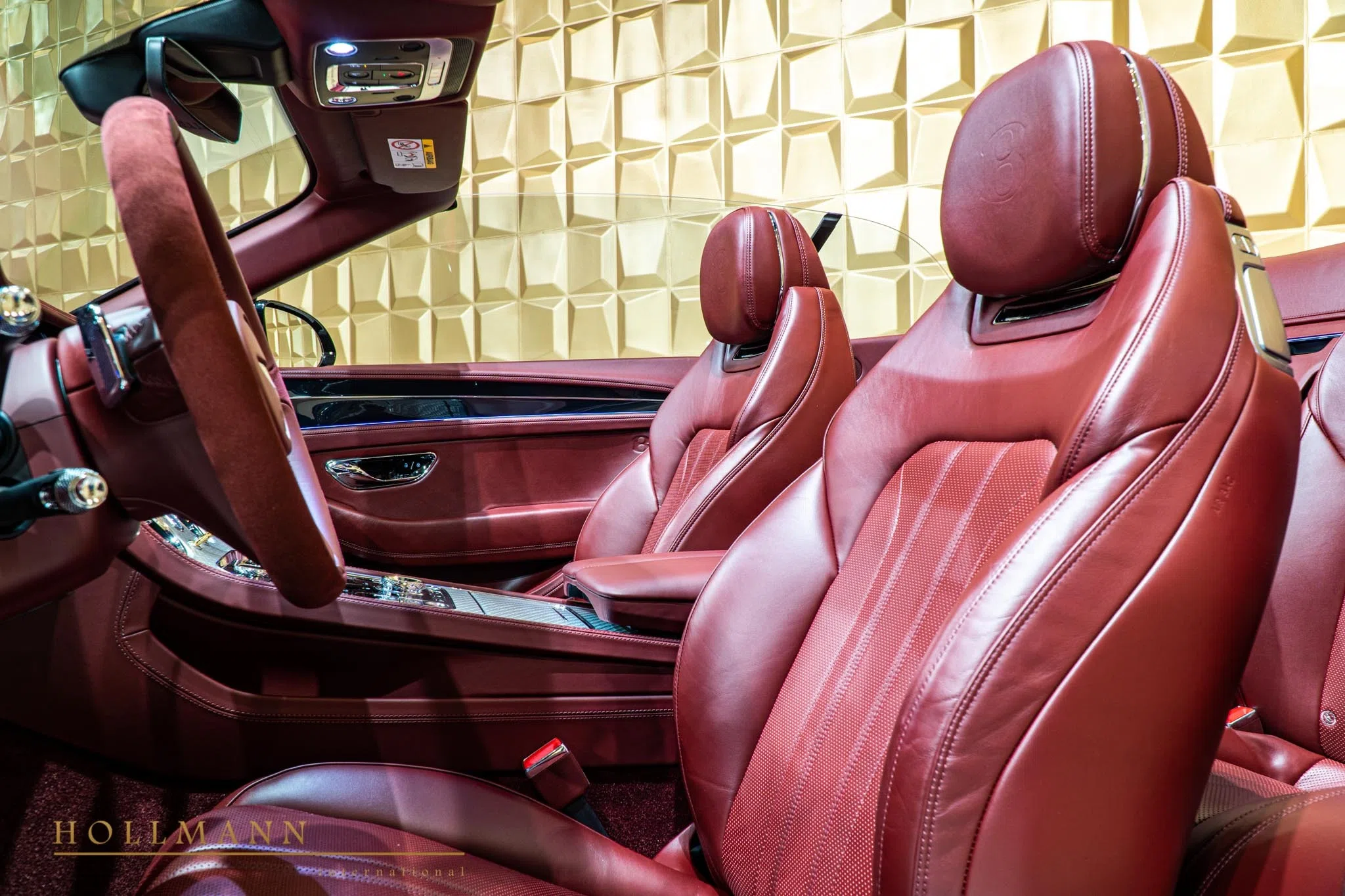 2020 Bentley Continental GTC No. 1 EDITION interior, seats, Cricket Ball