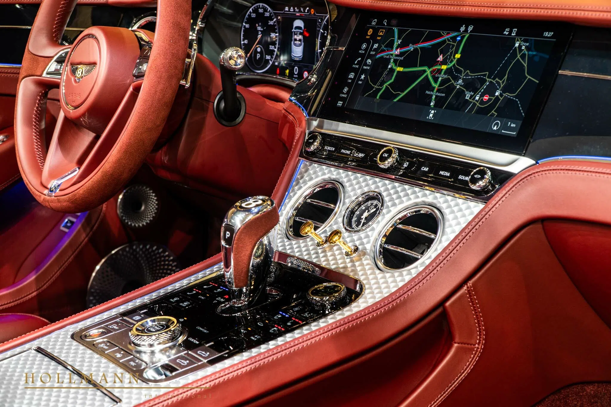 2020 Bentley Continental GTC No. 1 EDITION interior, Cricket Ball