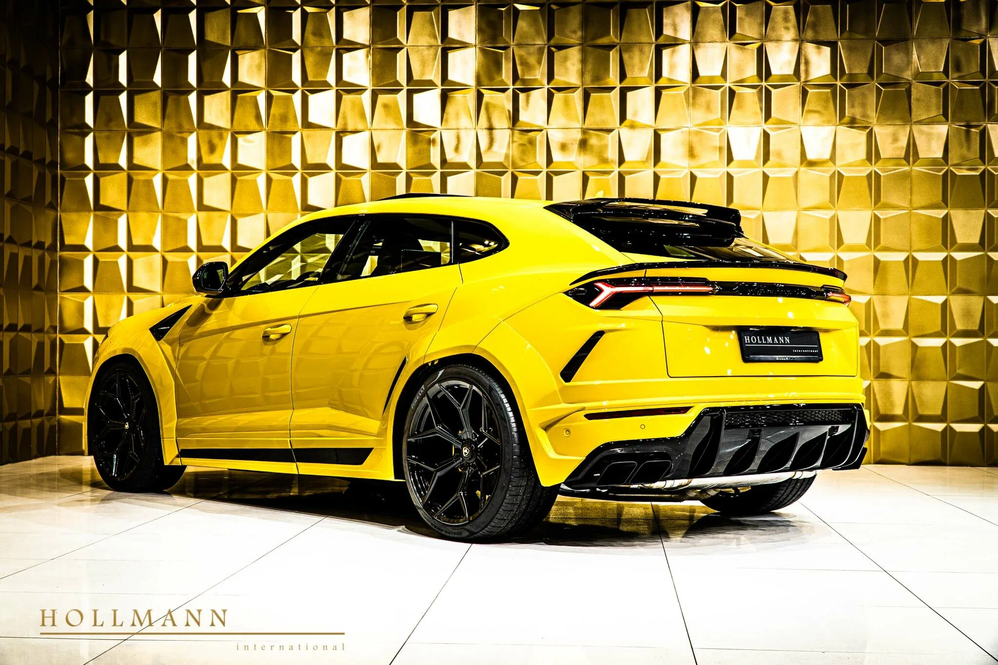 2020 Lamborghini Urus by NOVITEC for sale, exterior, Giallo Auge (Yellow)