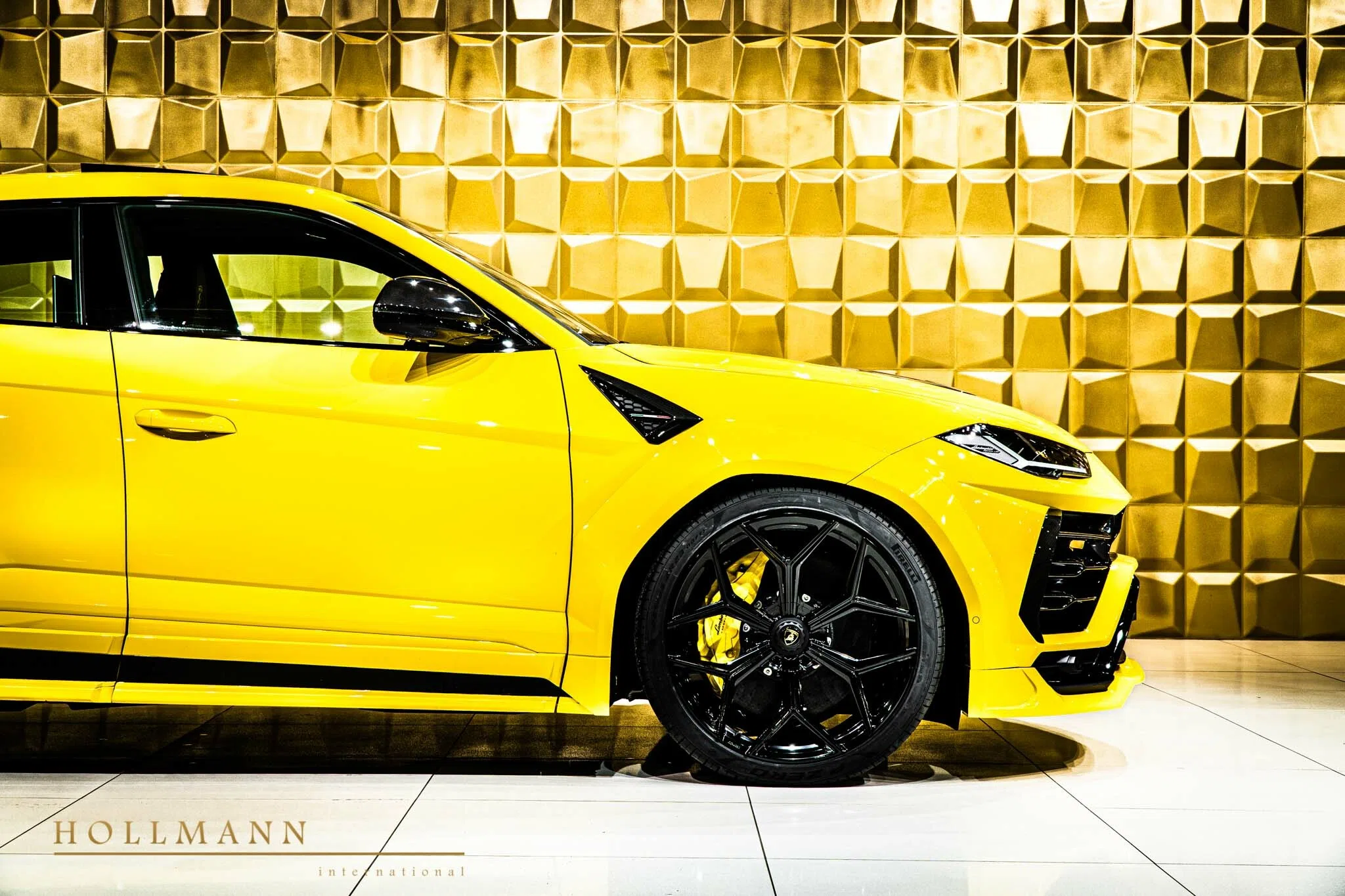 2020 Lamborghini Urus by NOVITEC for sale, exterior, Giallo Auge (Yellow)