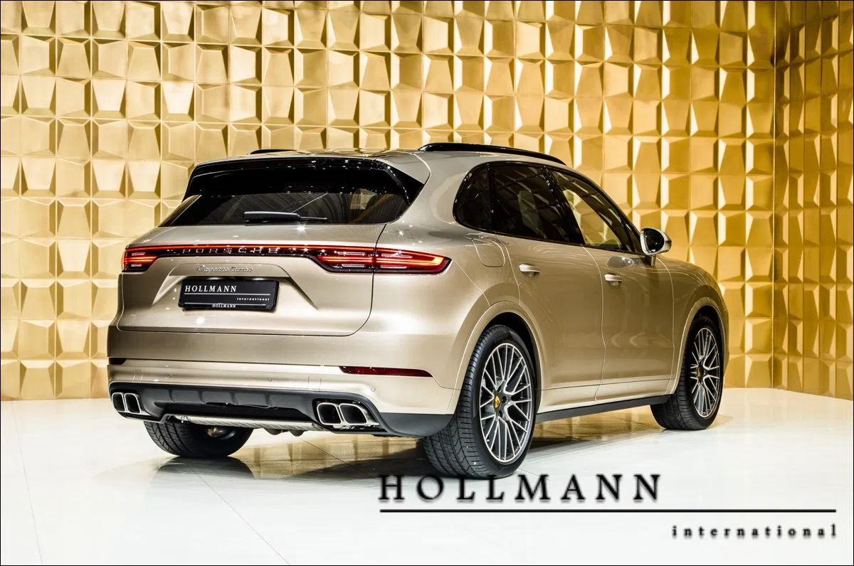 2018 Porsche Cayenne Turbo for sale, exterior, Palladiummetallic
