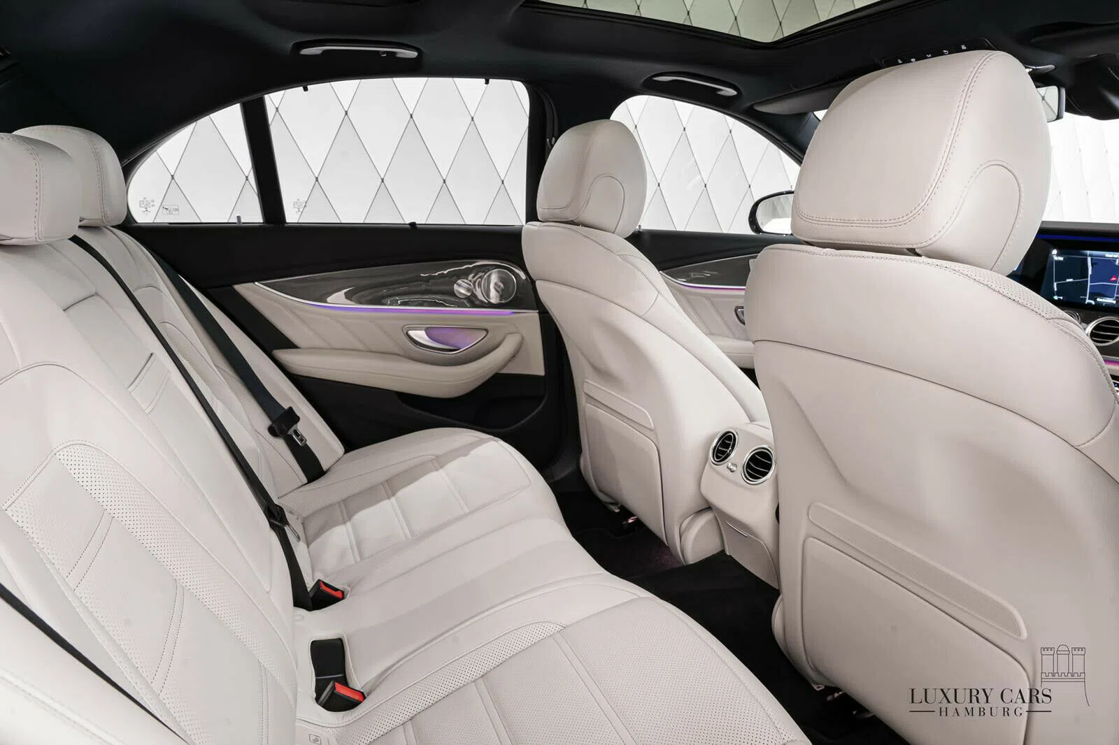 2021 Mercedes-Benz E 63 AMG S+ interior, seats, Green, Beige