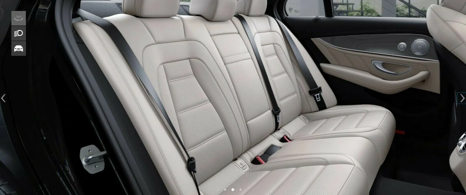 2020 Mercedes-Benz E 63 AMG S+ interior, seats, Beige Leather