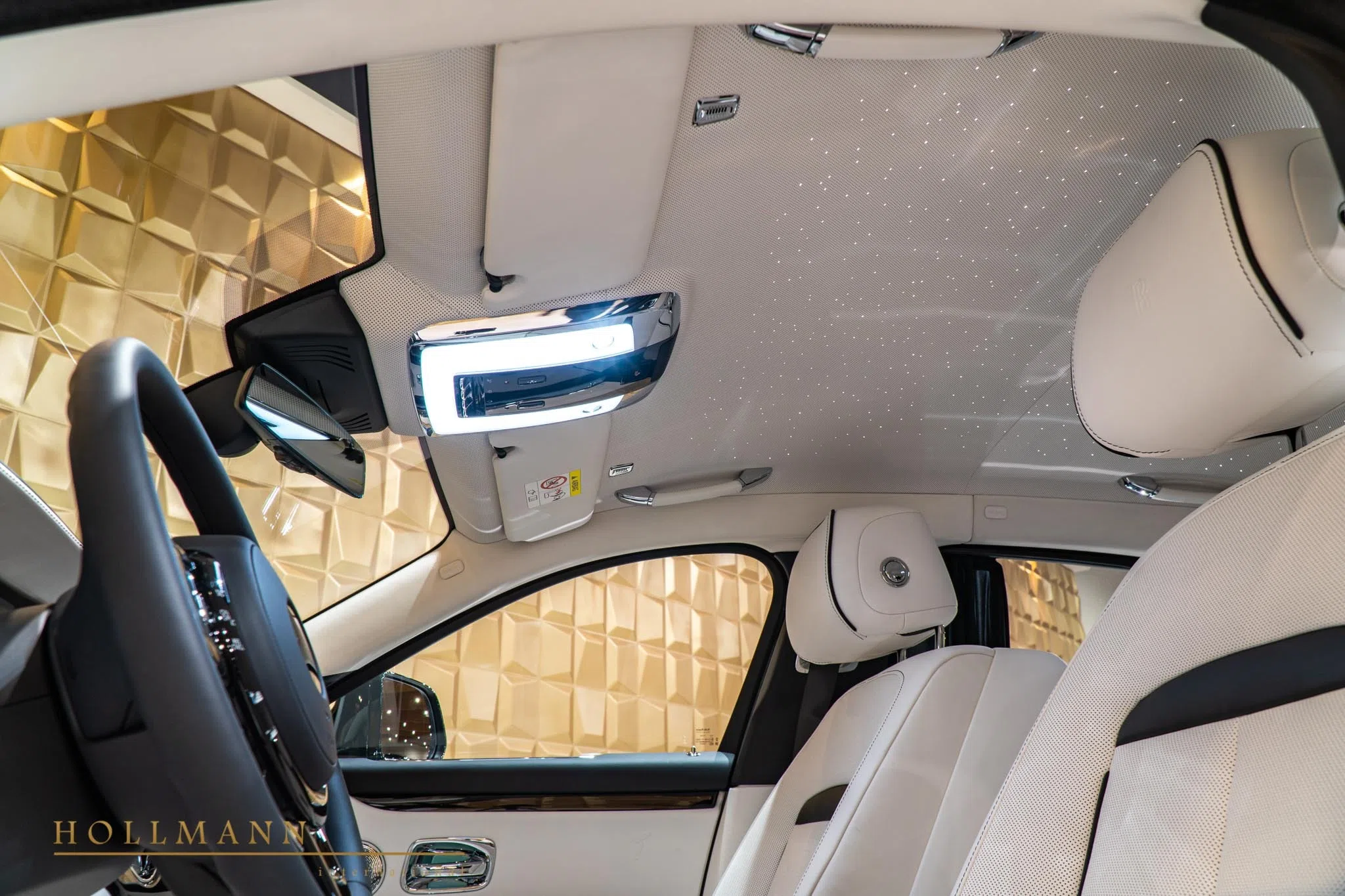 2021 Rolls-Royce Ghost MY2021 interior, door panel, Leather Grace White