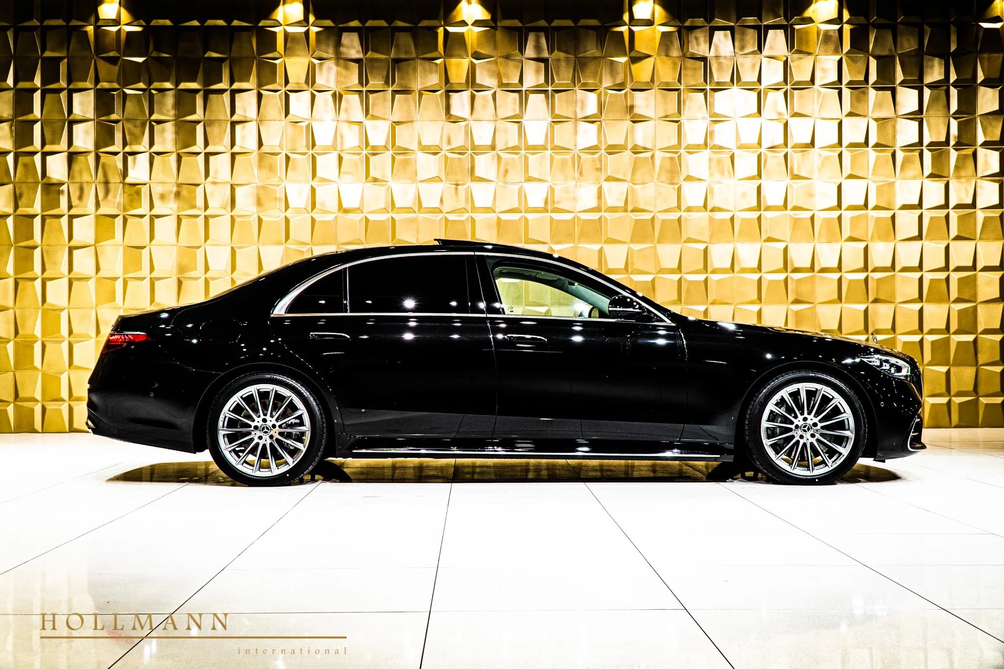 2021 Mercedes-Benz S 400 d 4M Long for sale, exterior, Onyx Black