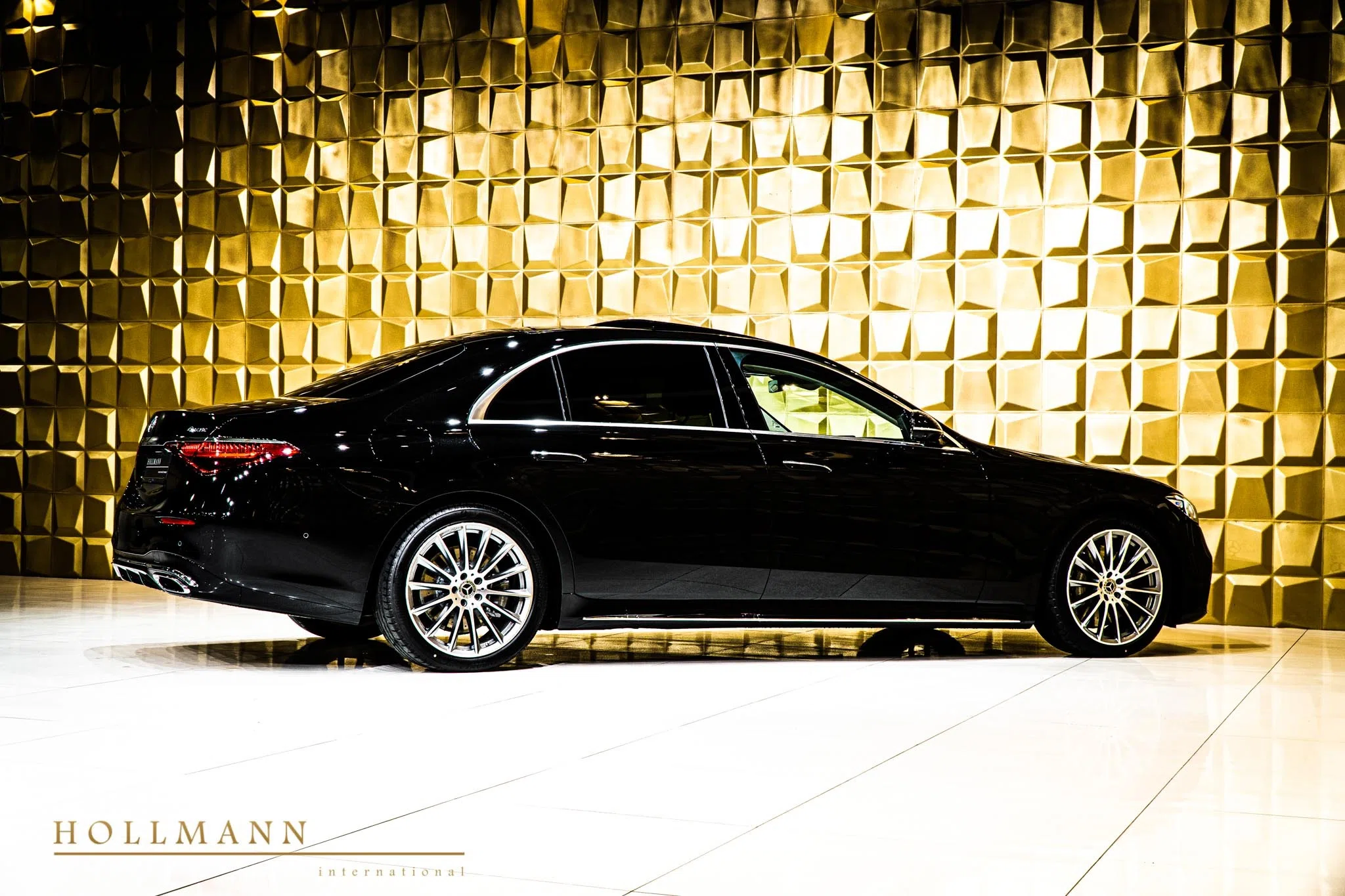 2021 Mercedes-Benz S 400 d 4M Long for sale, exterior, Onyx Black