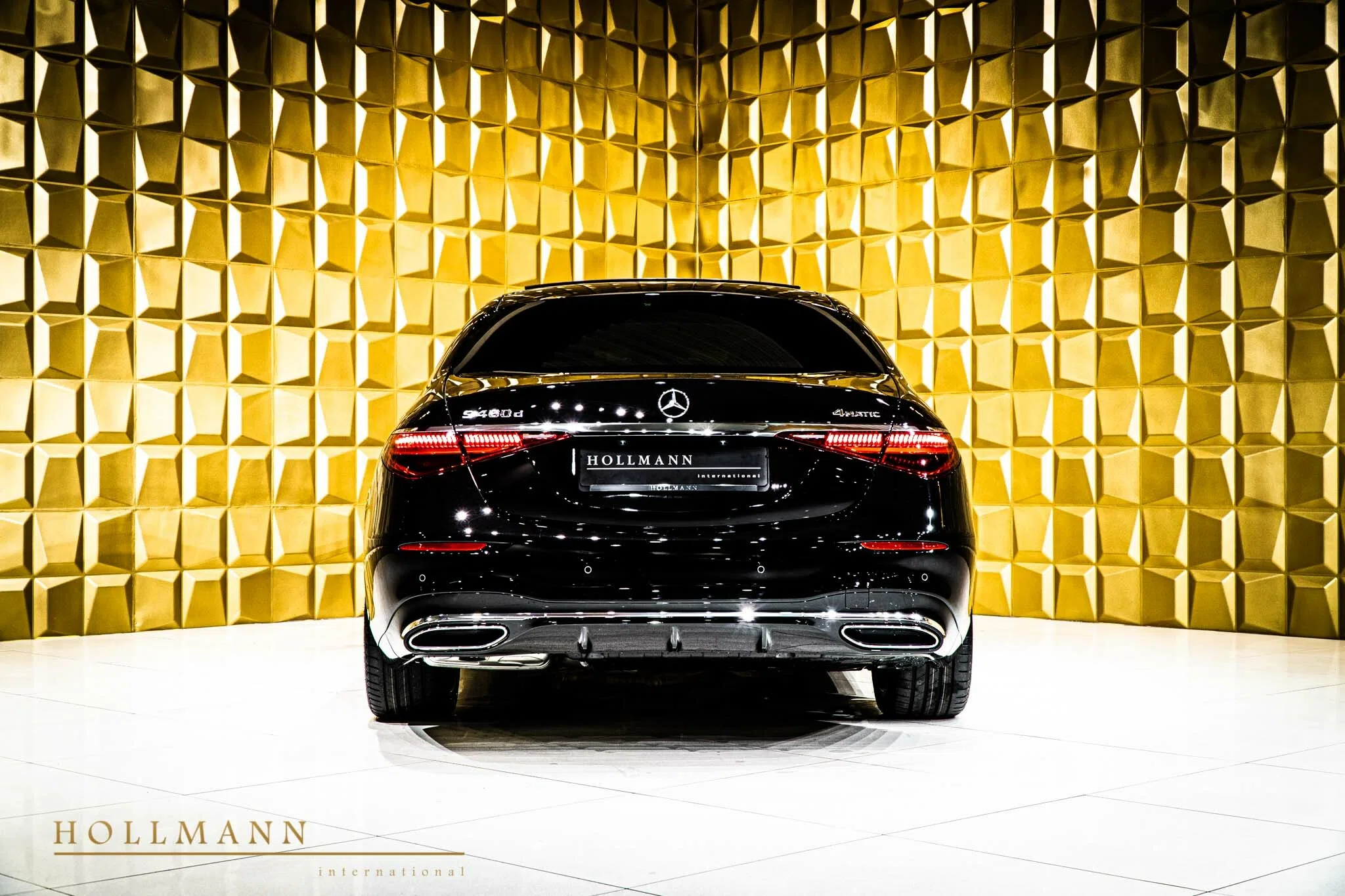 2021 Mercedes-Benz S 400 d 4M Long for sale, exterior, Onyx Black