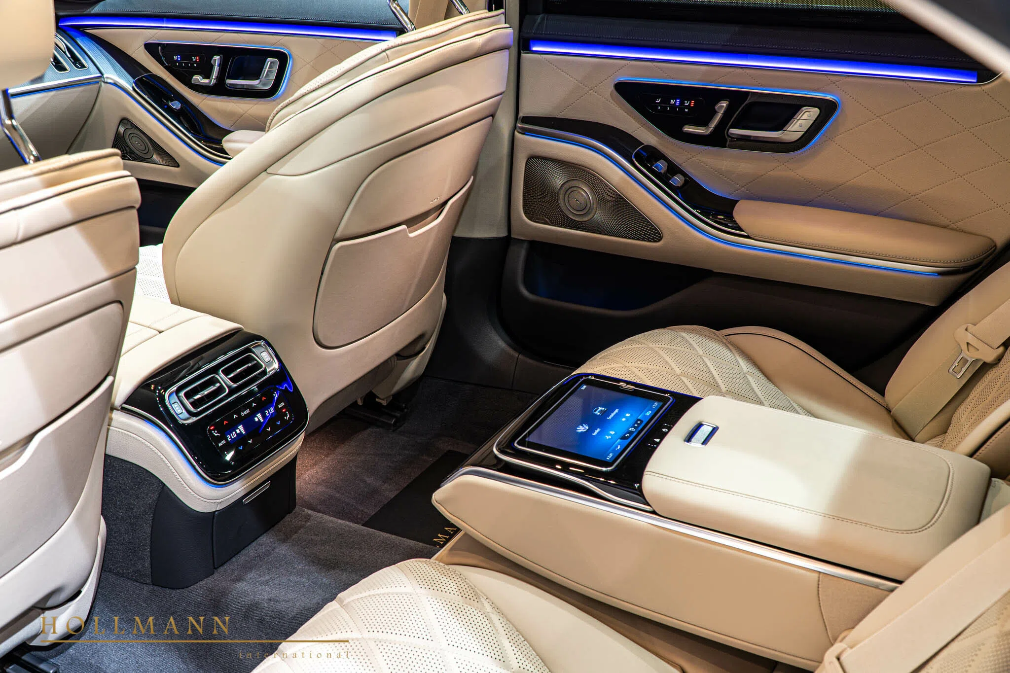 2021 Mercedes-Benz S 400 d 4M Long interior, seats, Leather Beige