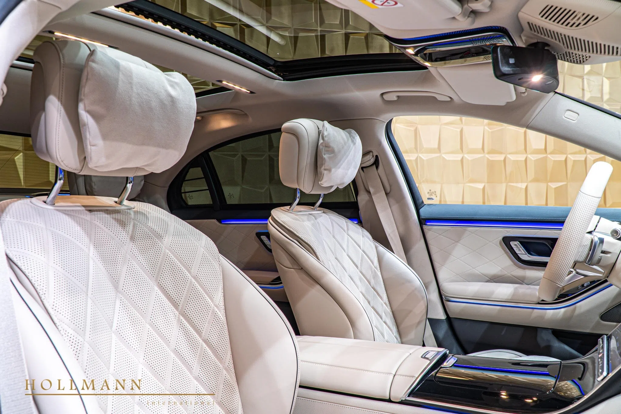 2021 Mercedes-Benz S 400 d 4M Long interior, seats, Leather Beige