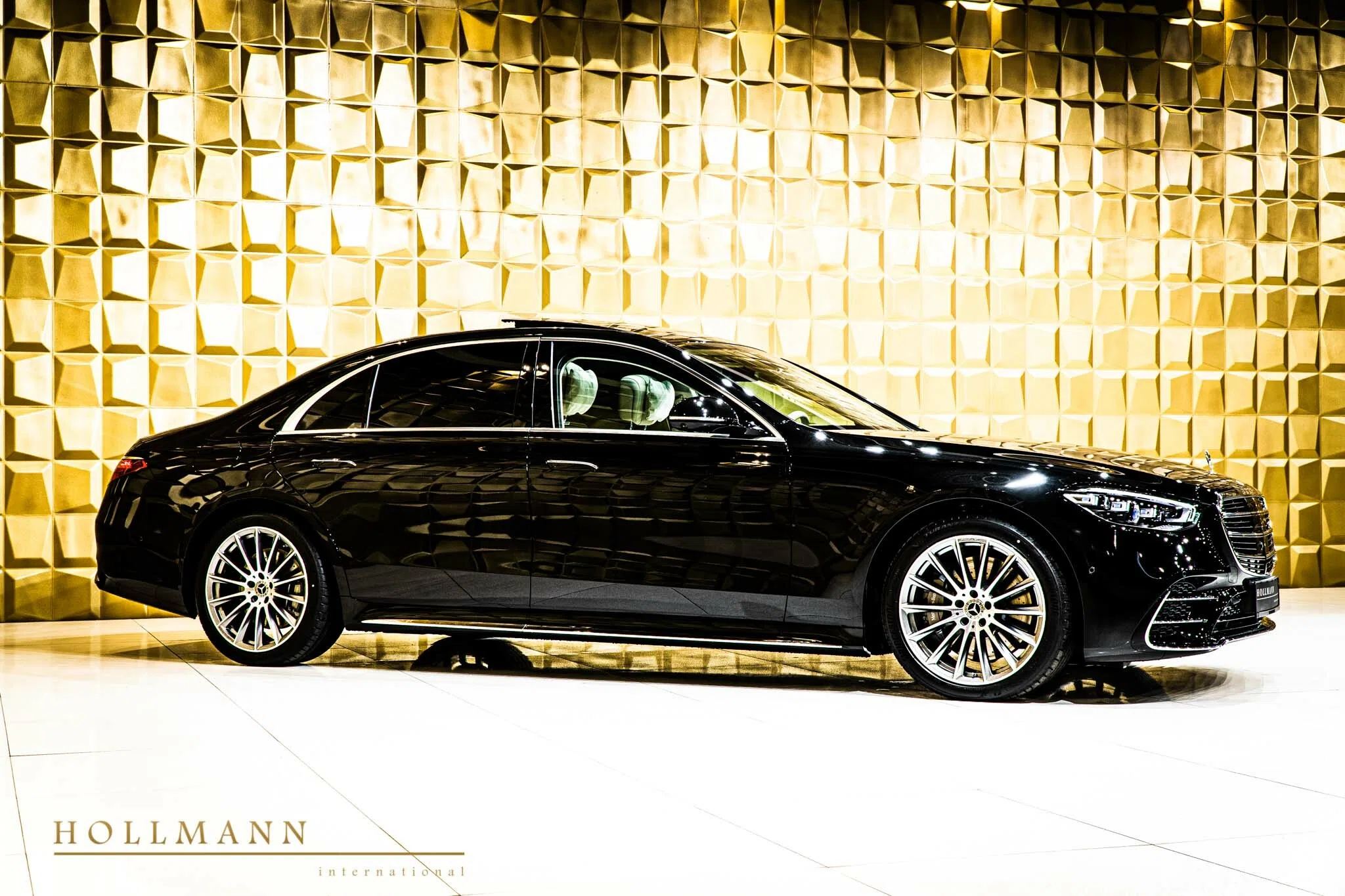 2021 Mercedes-Benz S 400 d 4M Long for sale, exterior, Onyx Black
