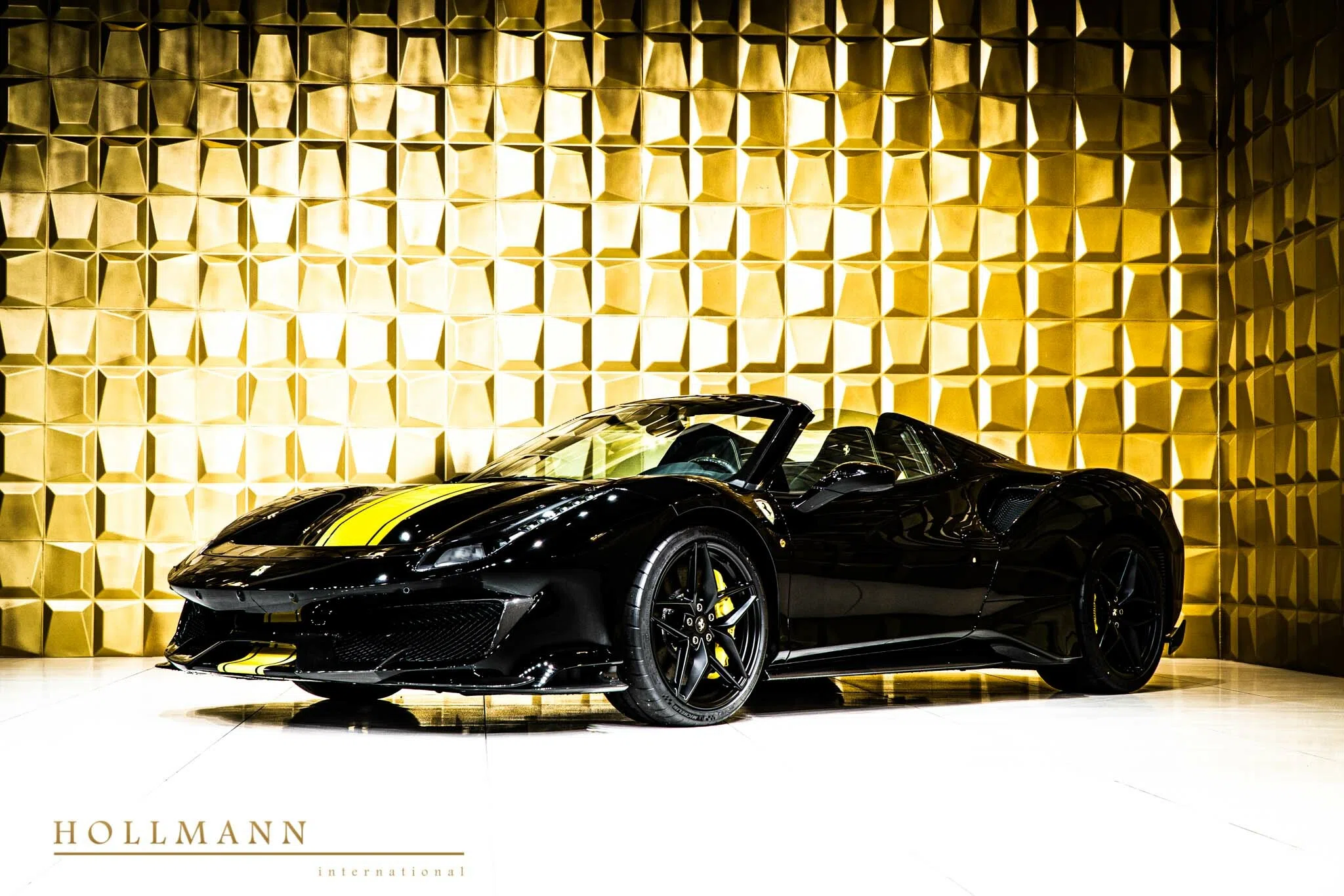 2020 Ferrari 488 Pista Spider for sale, exterior, Nero Black