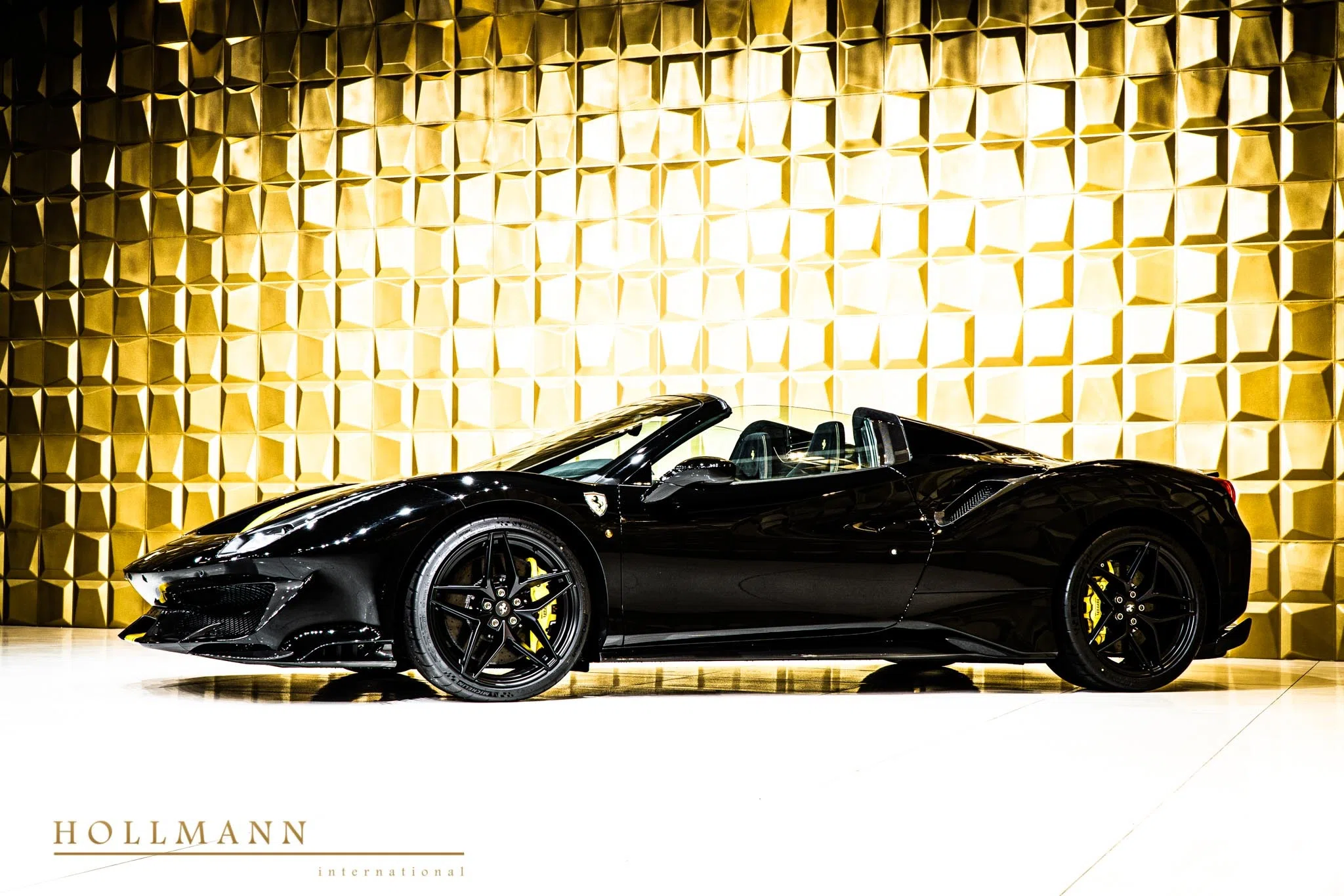 2020 Ferrari 488 Pista Spider for sale, exterior, Nero Black