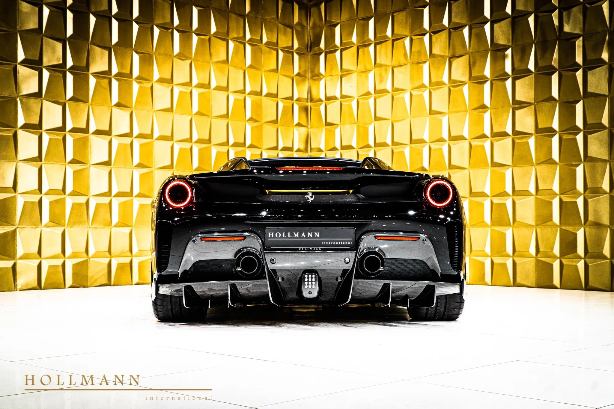 2020 Ferrari 488 Pista Spider for sale, exterior, Nero Black