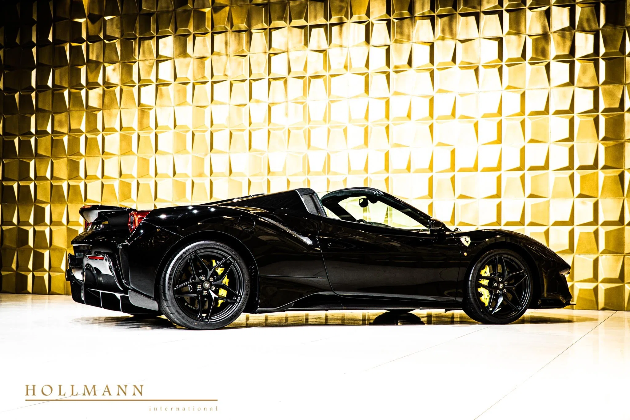 2020 Ferrari 488 Pista Spider for sale, exterior, Nero Black