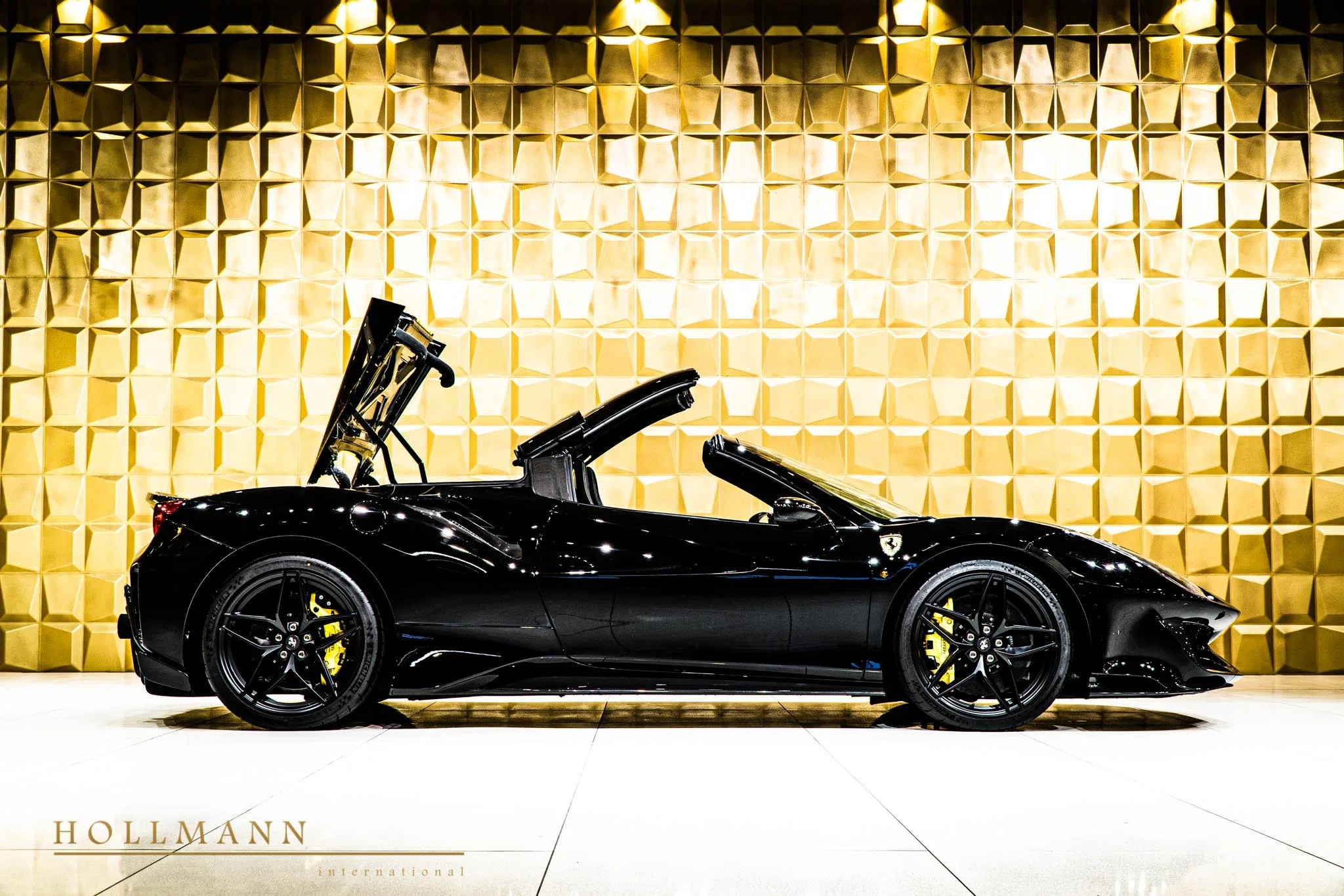 2020 Ferrari 488 Pista Spider for sale, exterior, Nero Black