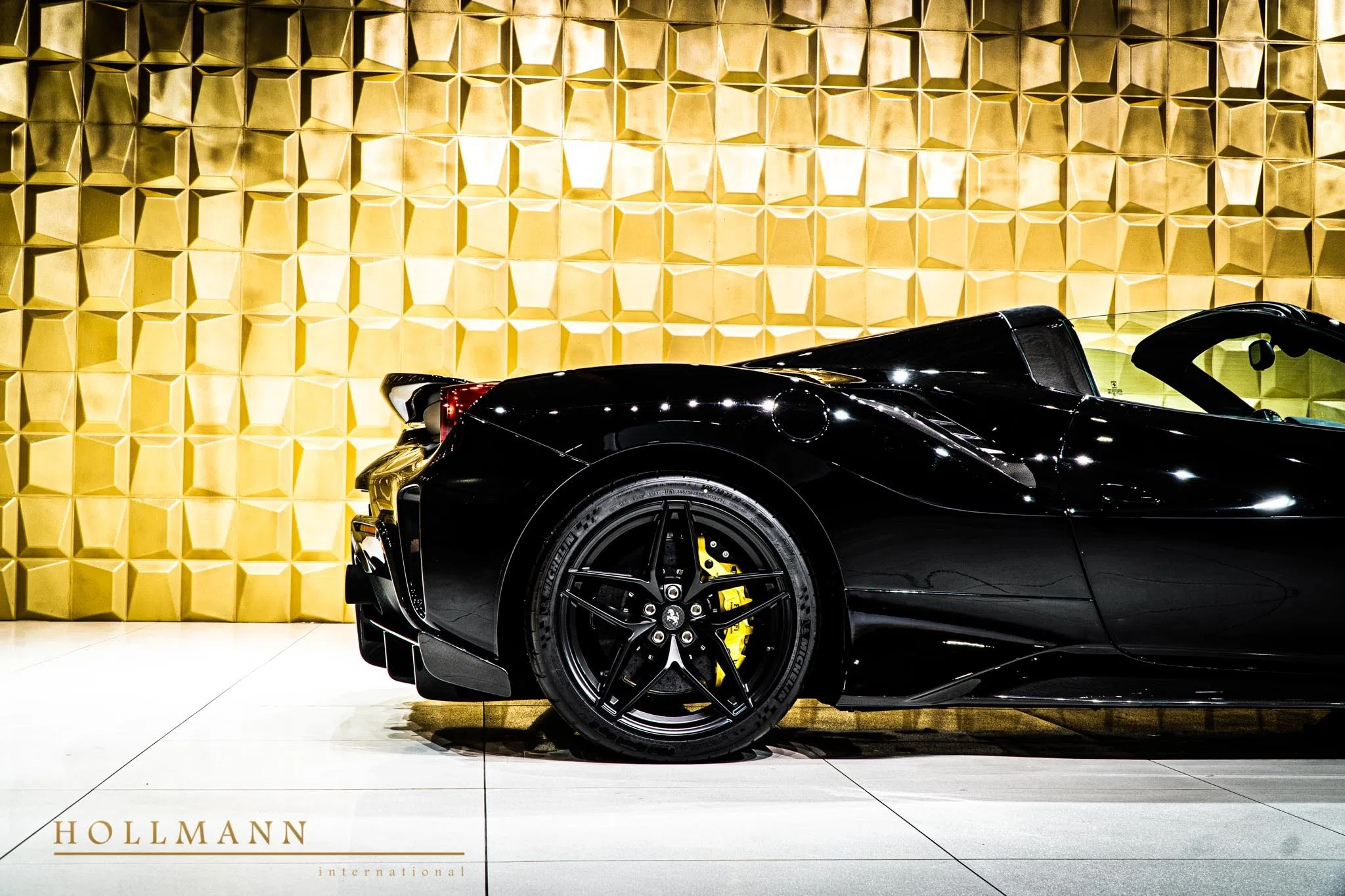 2020 Ferrari 488 Pista Spider for sale, exterior, Nero Black