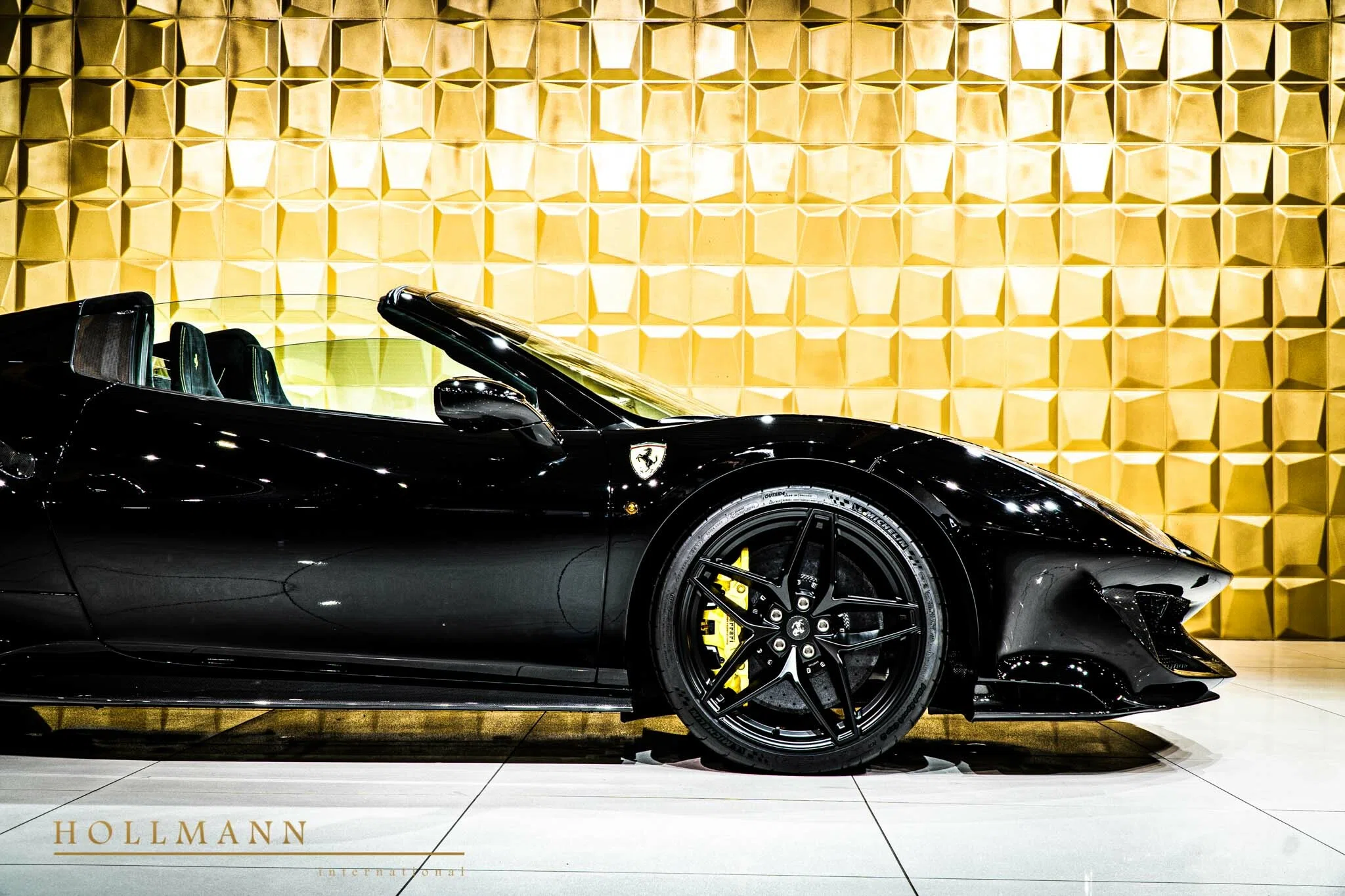 2020 Ferrari 488 Pista Spider for sale, exterior, Nero Black