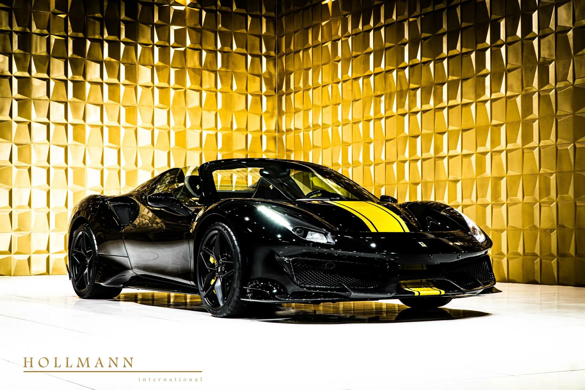 2020 Ferrari 488 Pista Spider for sale, exterior, Nero Black