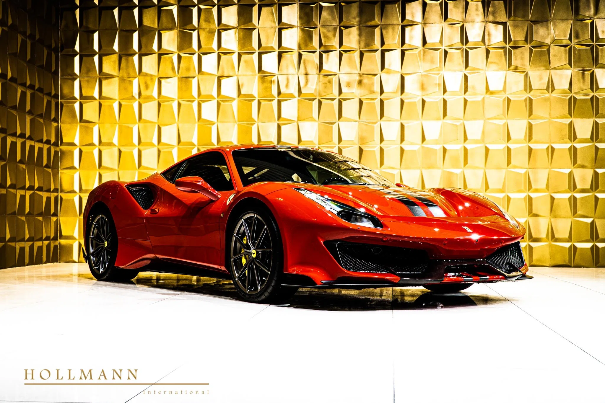 2020 Ferrari 488 Pista for sale, exterior, Rosso Corsa Red