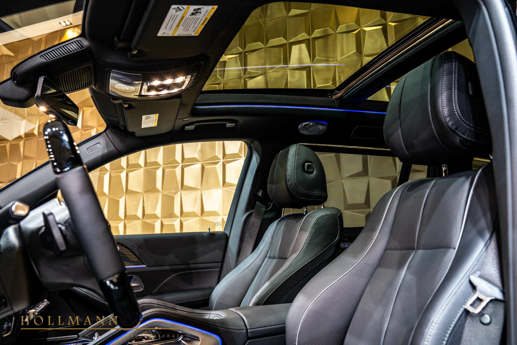 2021 Mercedes-Maybach GLS 600 interior, seats, Leather Black
