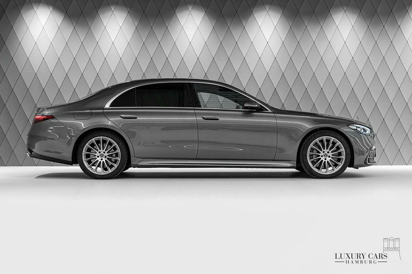 2020 Mercedes-Benz S 500 4MATIC LONG for sale, exterior, Selenite Grey Metallic