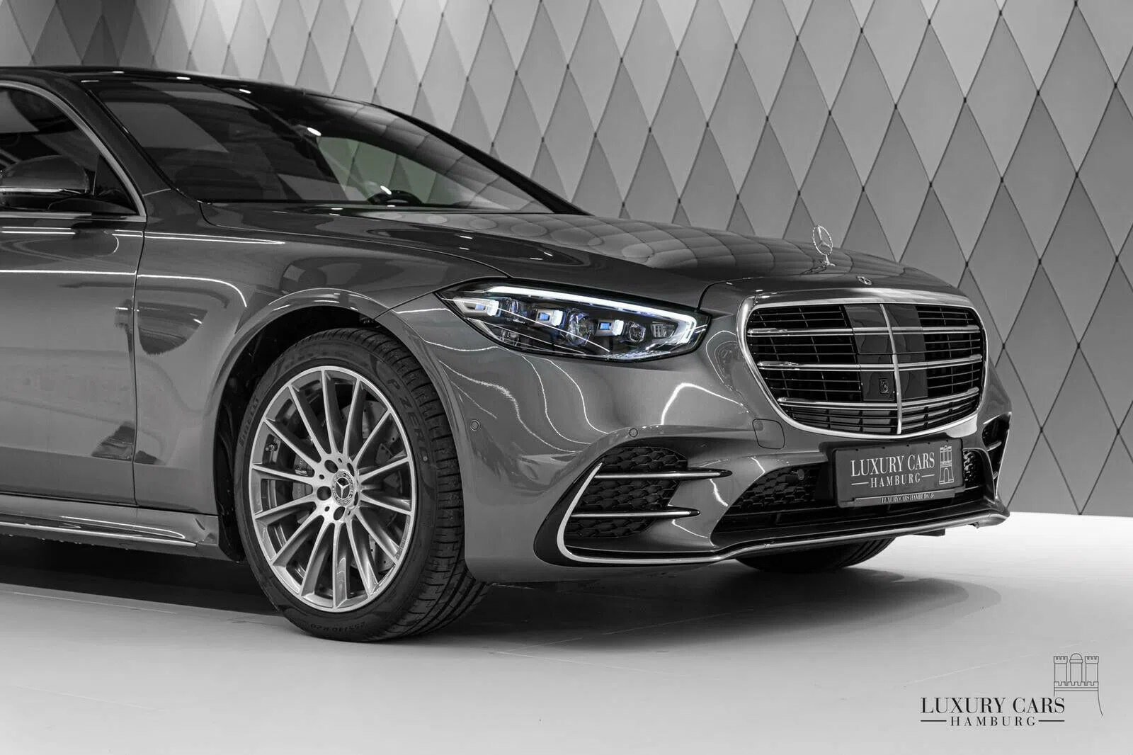 2020 Mercedes-Benz S 500 4MATIC LONG for sale, exterior, Selenite Grey Metallic