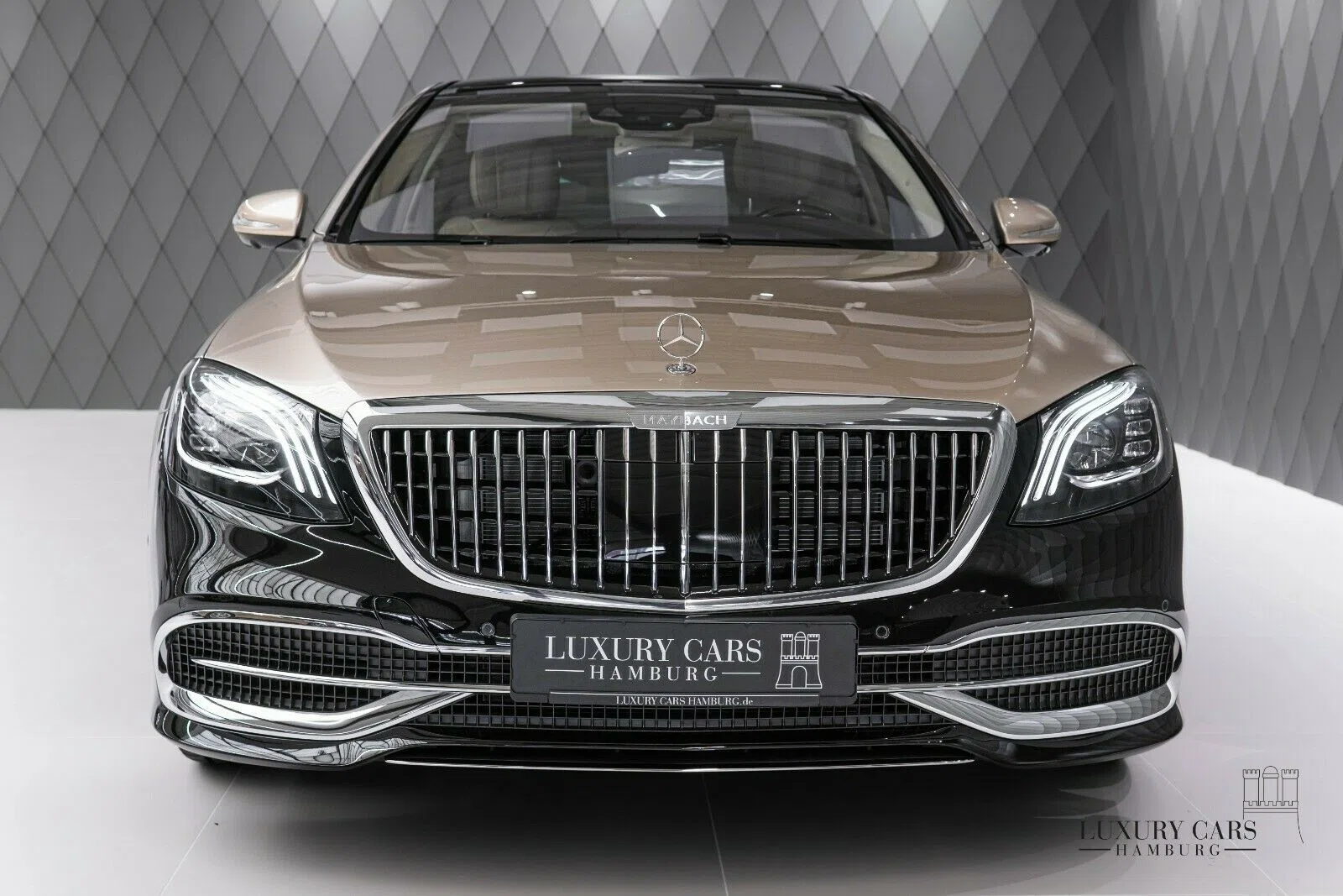 2020 Mercedes-Maybach S 560 2020 DUO TONE for sale, exterior, Antracite Blue with Gold